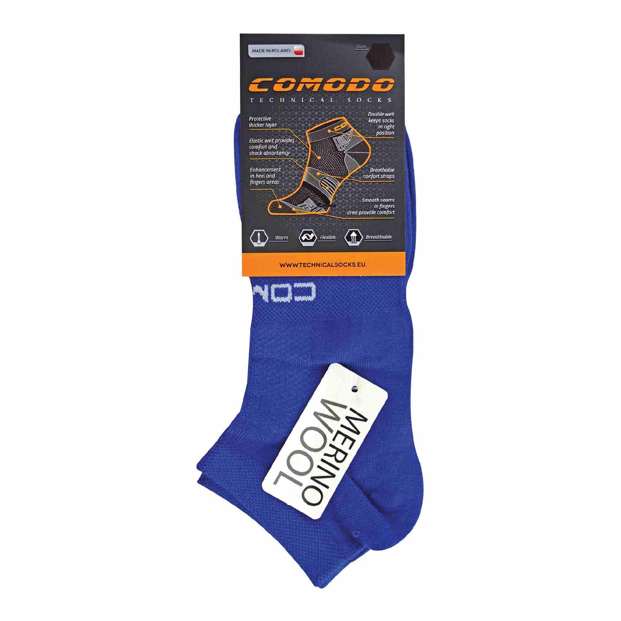 1 Pack Unisex Merino Wool Ankle Trail Sport Running Socks 2/6