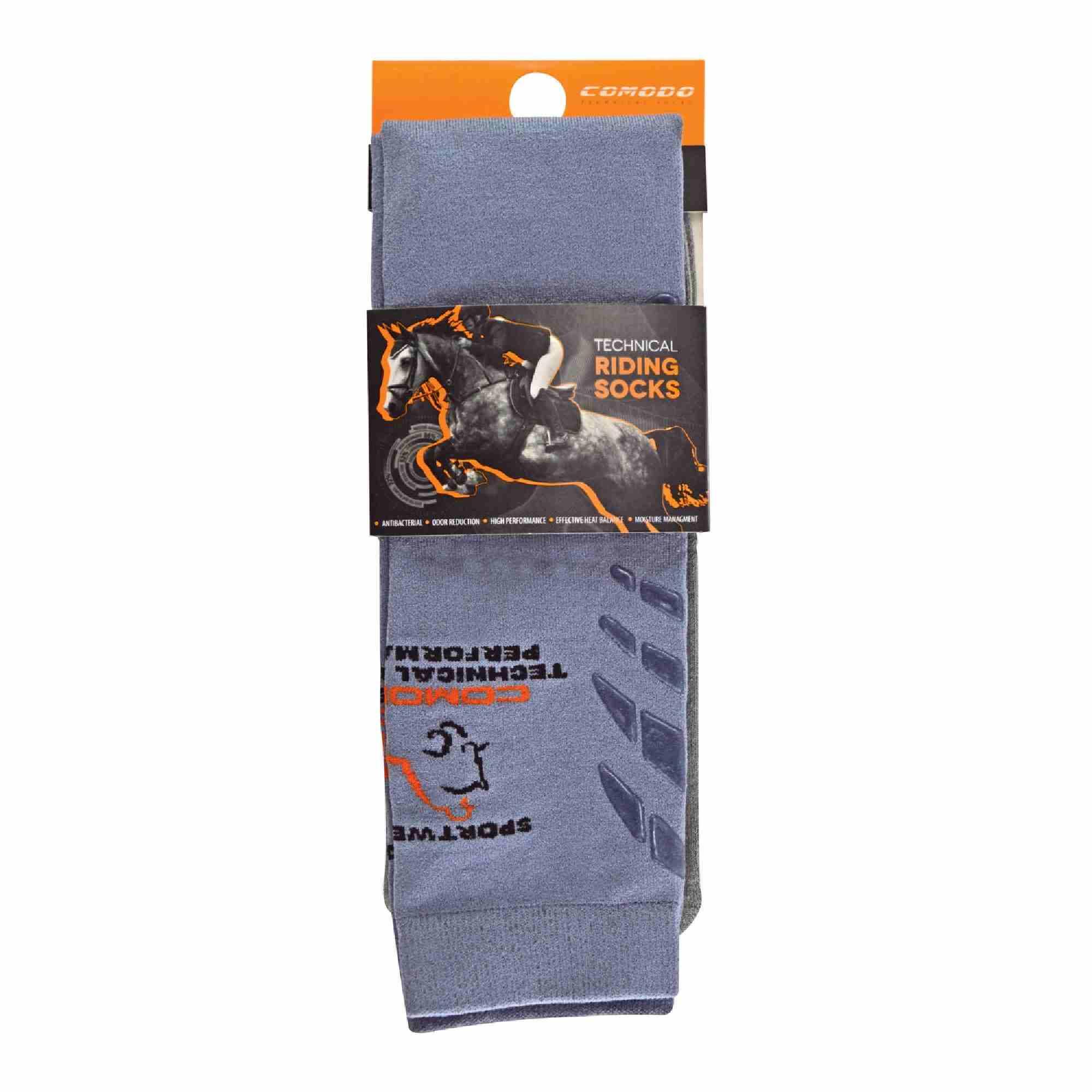 COMODO - Femme Chaussettes Equitation | Chaussettes Hautes Longues pour Eté 2/4