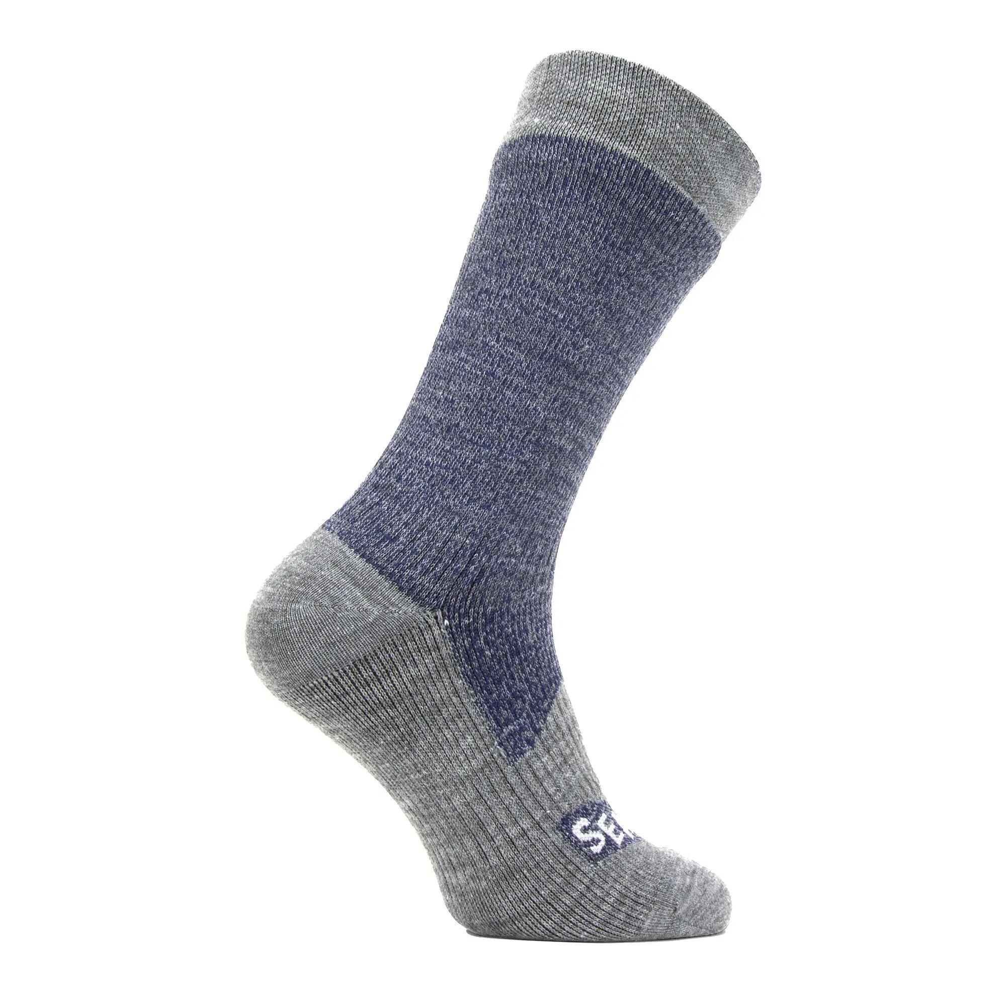 1 Pack Waterproof All Weather Mid Socks for Men & Ladies - Ankle Socks 3/4