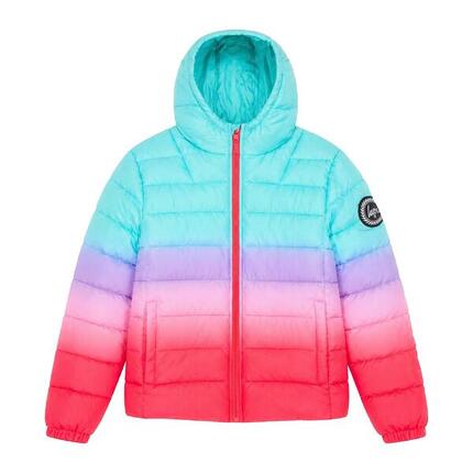 HYPE - Doudoune fille rose capuche matelassée chaude manteau hiver