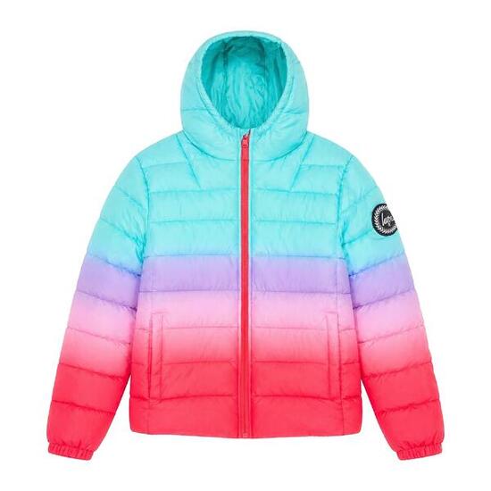 HYPE - Doudoune fille rose capuche matelassée chaude manteau hiver