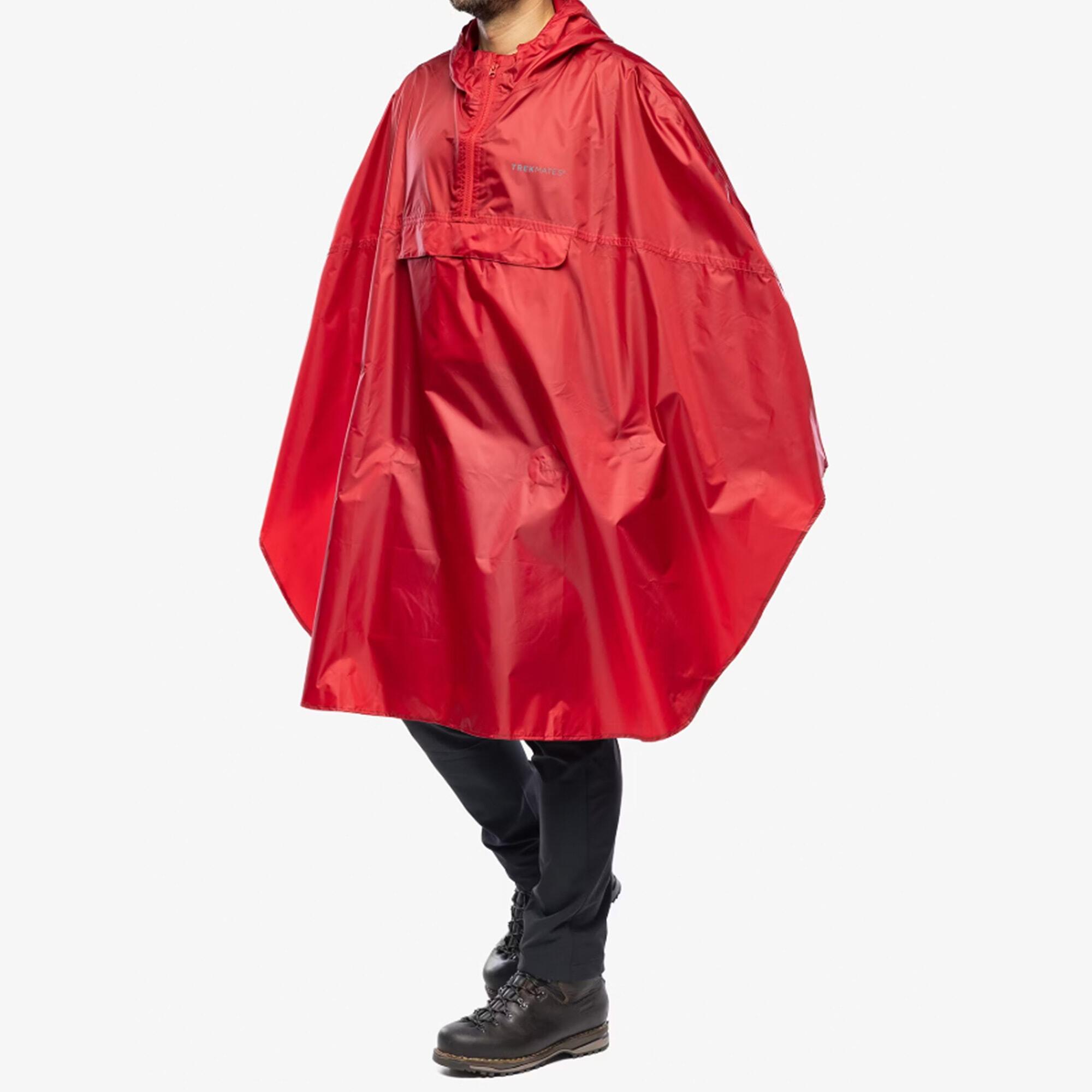 Trekmates - Poncho Impermeabile Rove per Escursionismo Uomo e Donna 3/7