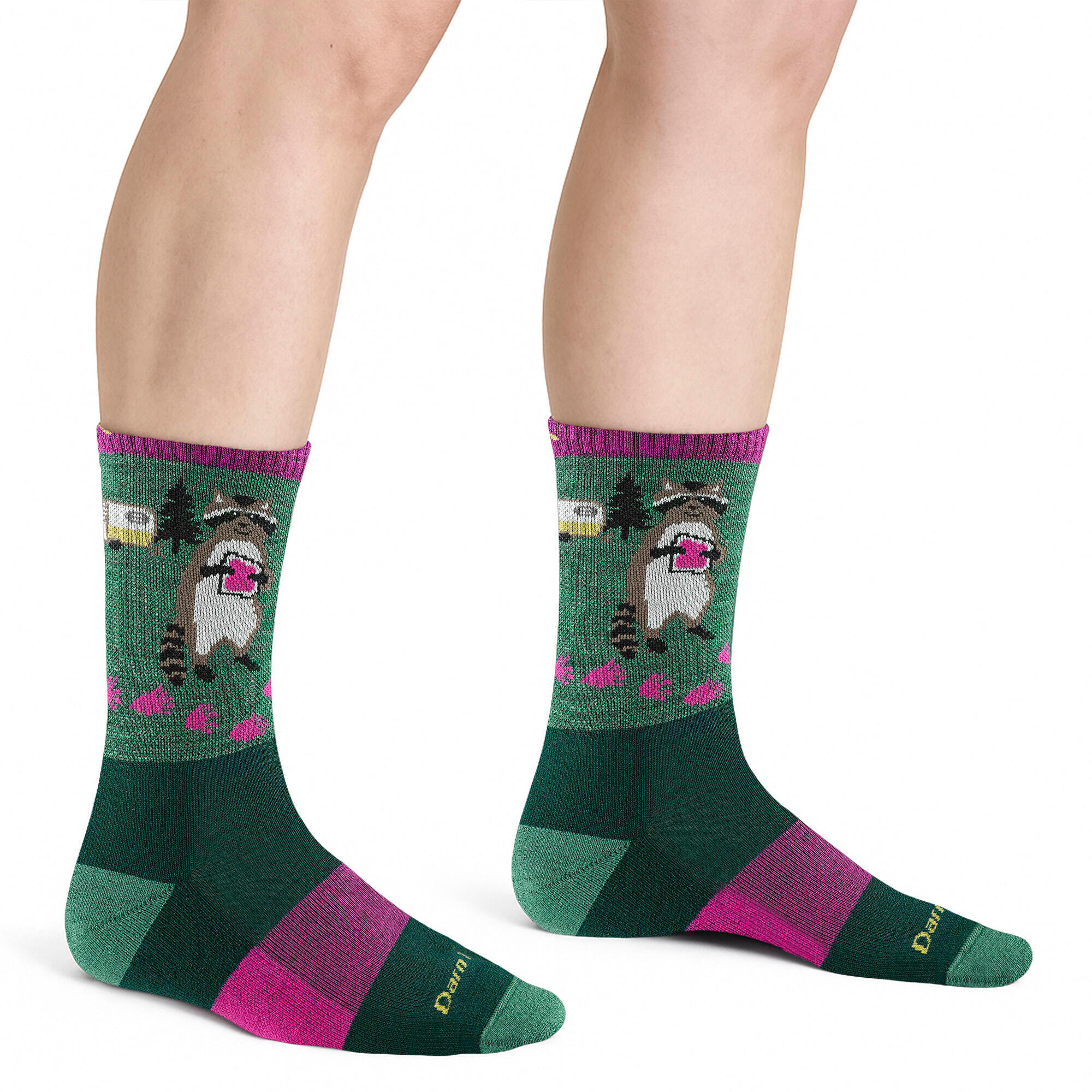 Darn Tough Chaussettes Femme Randonnée Motif Animaux Laine Mérinos 2/6