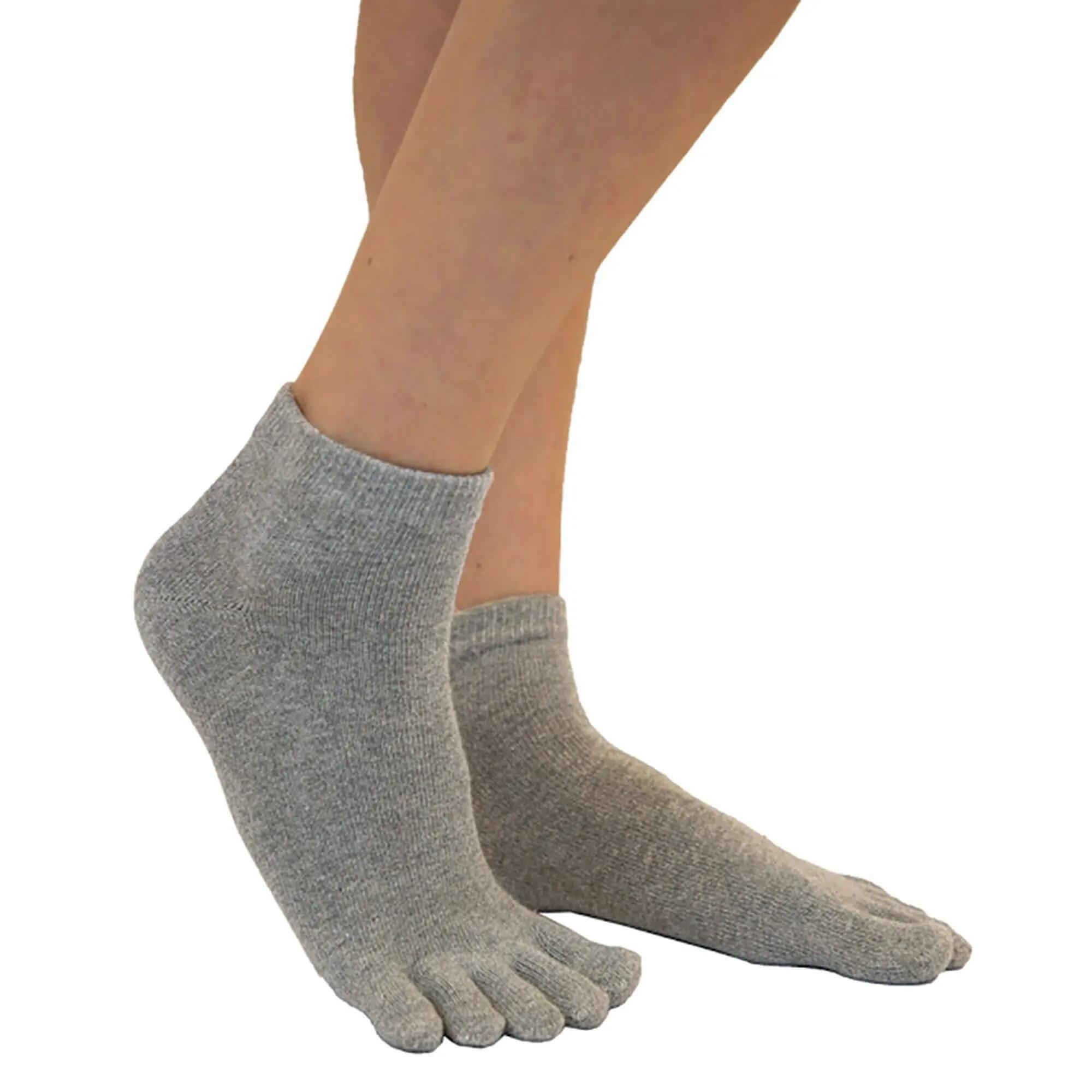 TOETOE - Calzini in cotone per donne con dita. 4/5