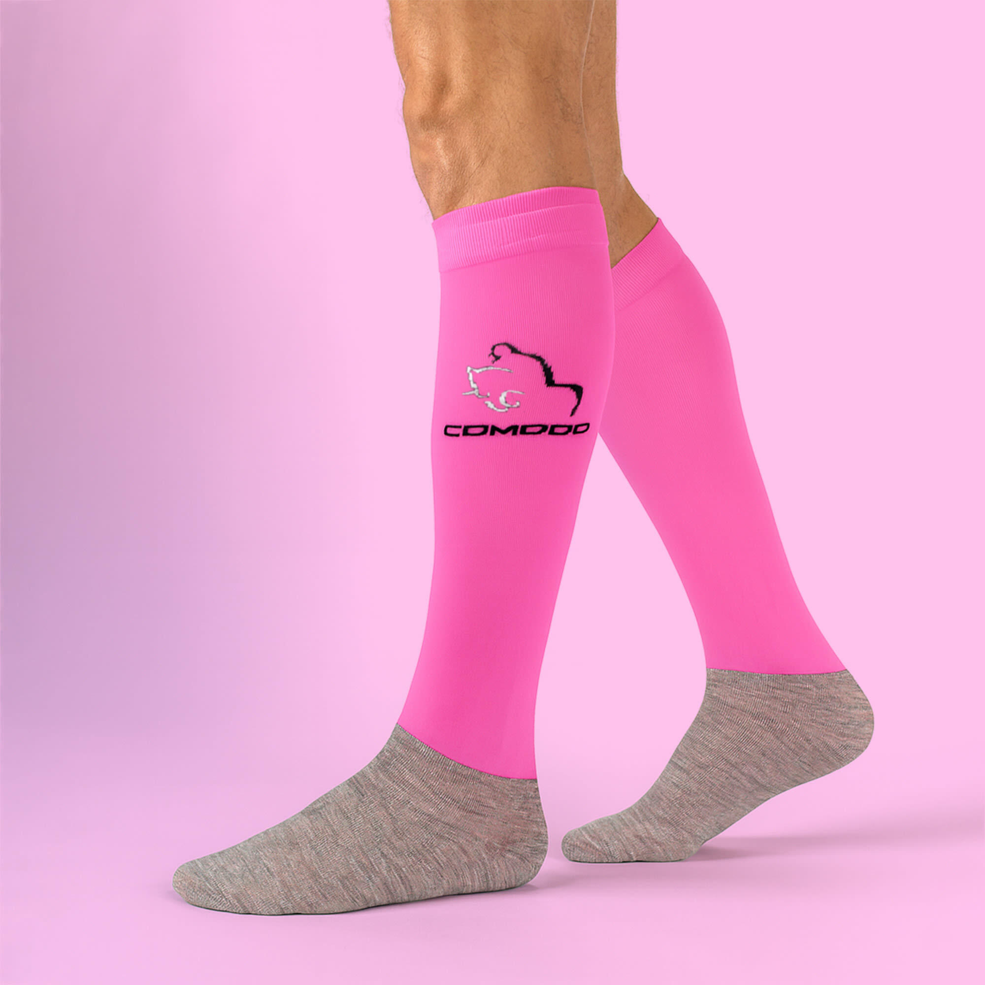 1 Pack Ladies Microfibre Knee High Horse Riding Equestrian Socks 3/4