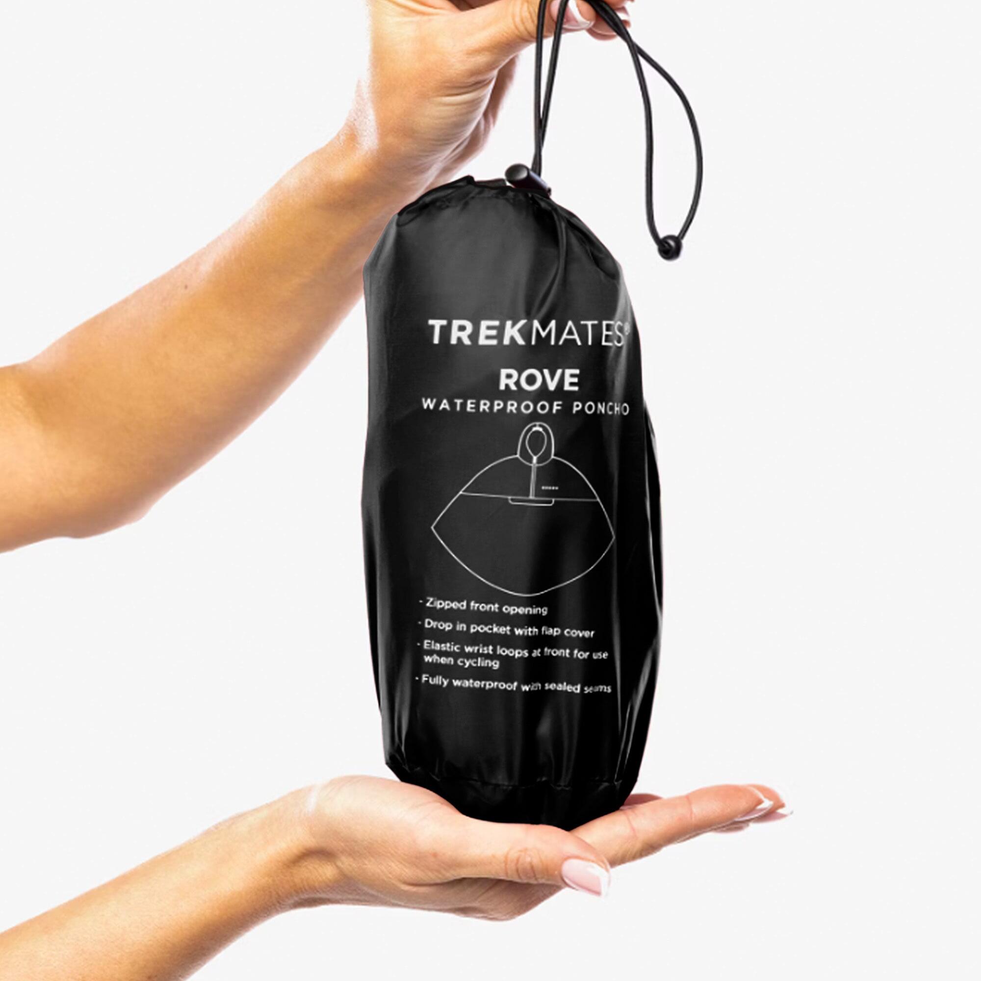 Trekmates - Poncho Impermeabile Rove per Escursionismo Uomo e Donna 2/7