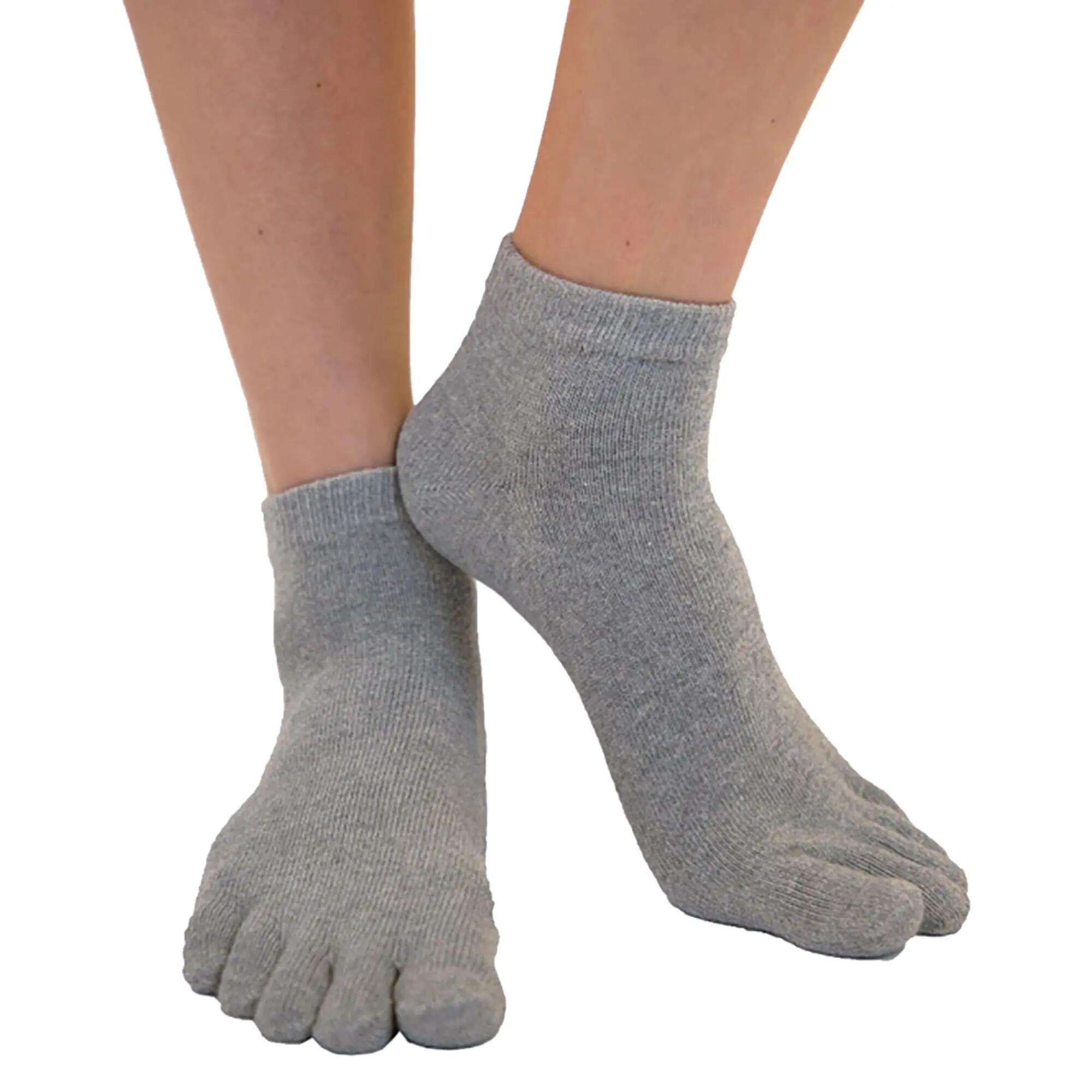 TOETOE - Calzini in cotone per donne con dita. 2/5