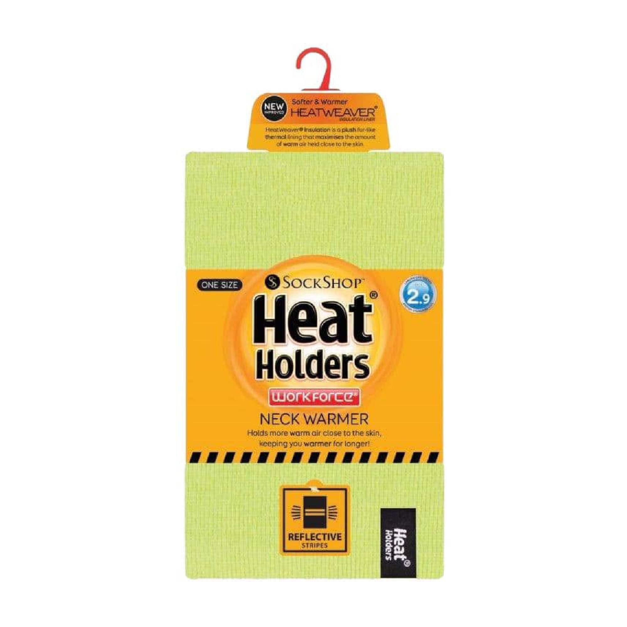 Heat Holders Herren Gestrickt -Fleece Halswärmer Reflektierend 2/6