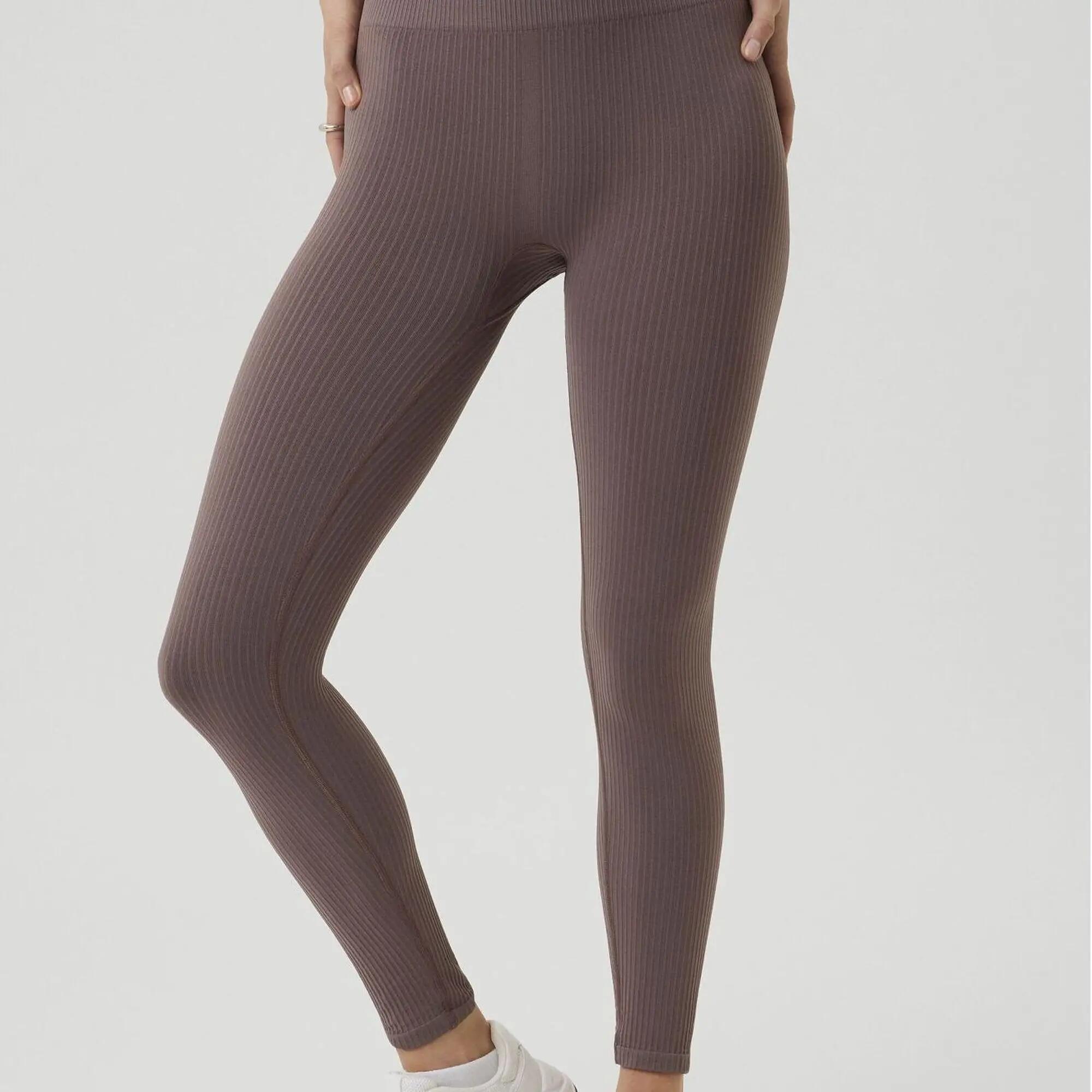 Ladies Designer Rib Studio Leggings 4/6