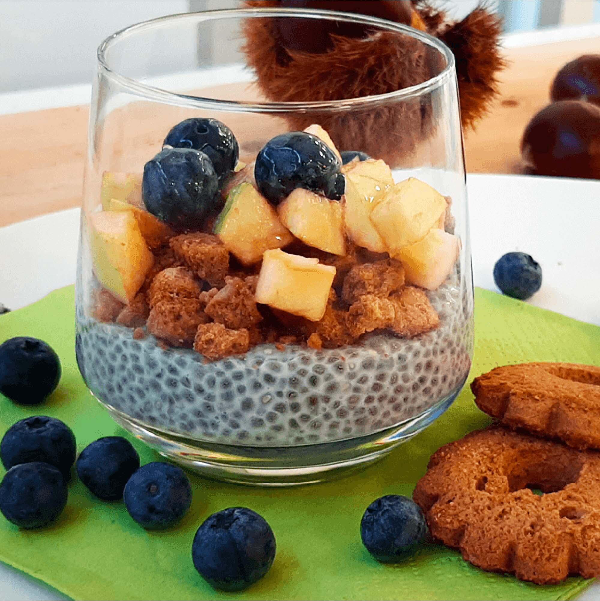 Semi di chia biologici - colazione - fonte di fibre - 150 g 3/3
