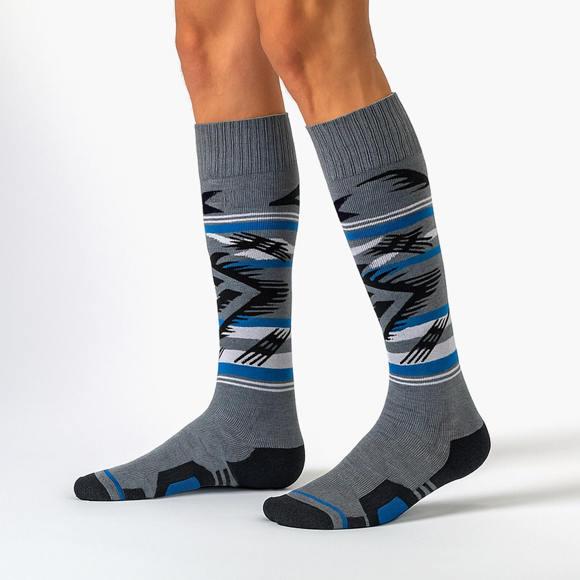 1 Pack Unisex Sport Technical Snowboard Socks 3/4