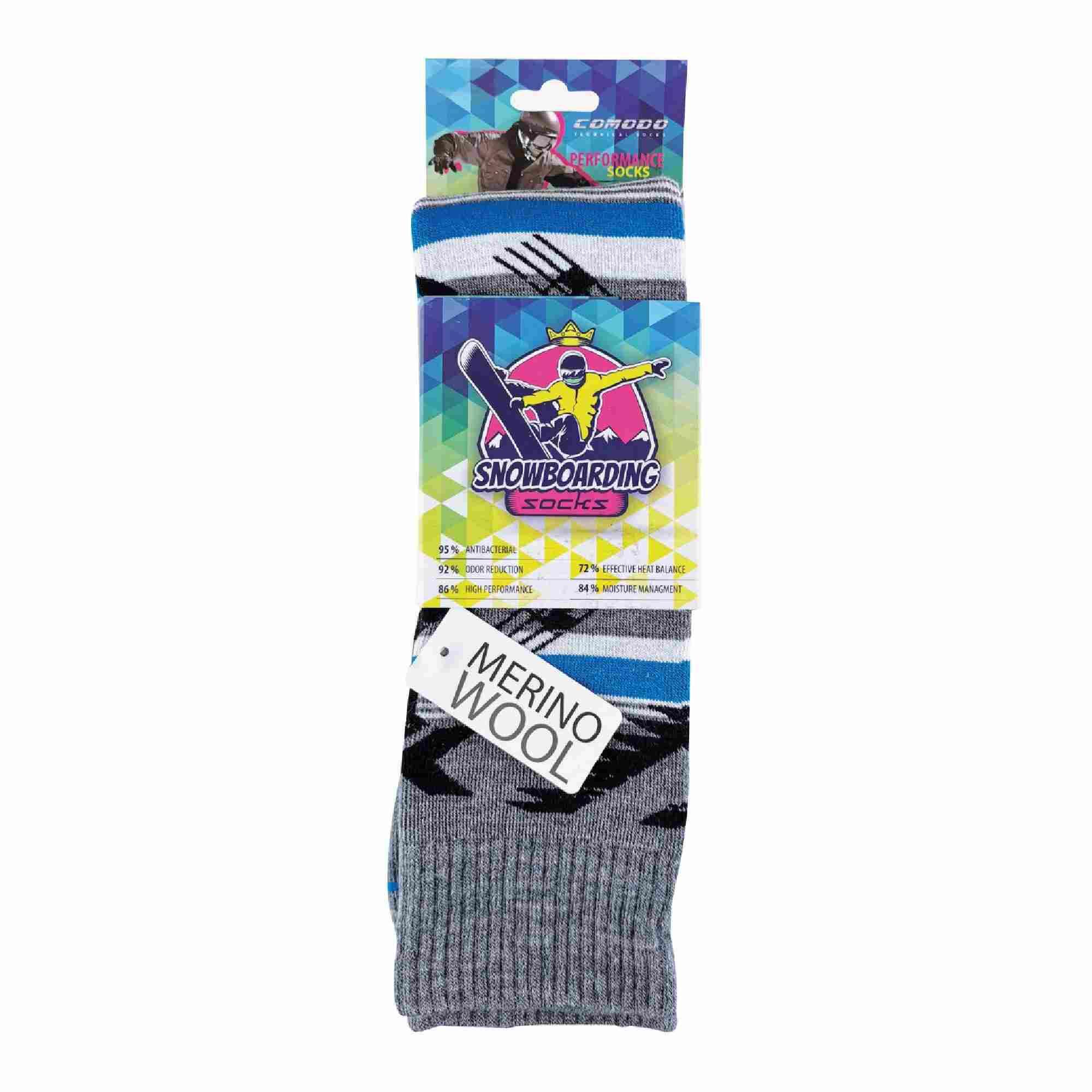1 Pack Unisex Sport Technical Snowboard Socks 2/4