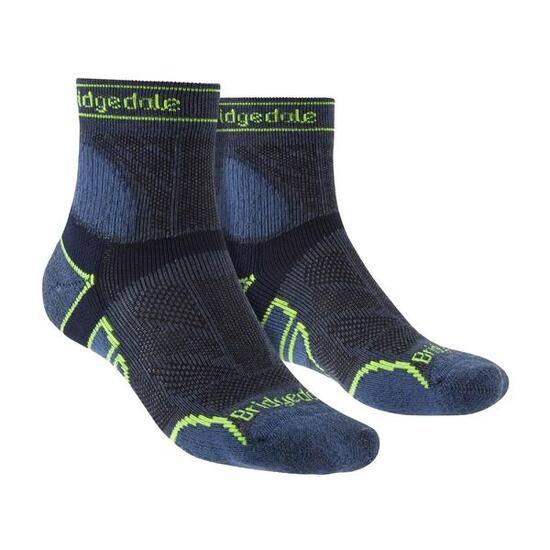 Heren trailrunning lichtgewicht T2 merinowol sport 3/4 crew sokken