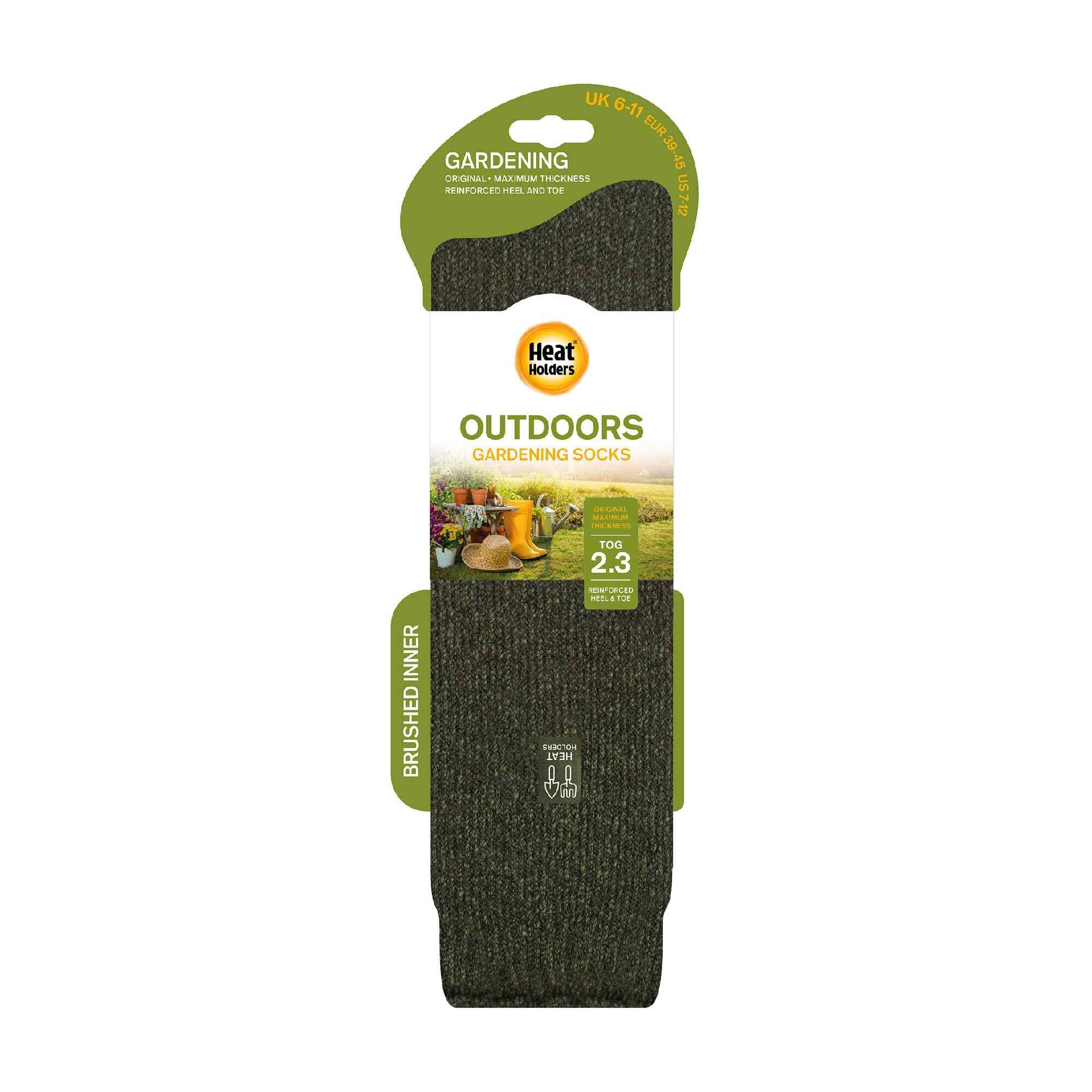 Mens & Ladies Outdoor Knee High Long Thermal Gardening Socks 2/4