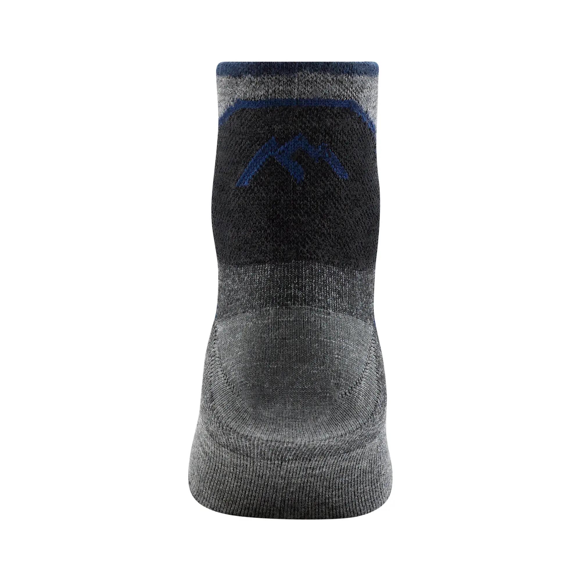 Mens Merino Wool Quarter Lightweight Running Seamless Socks 3/5