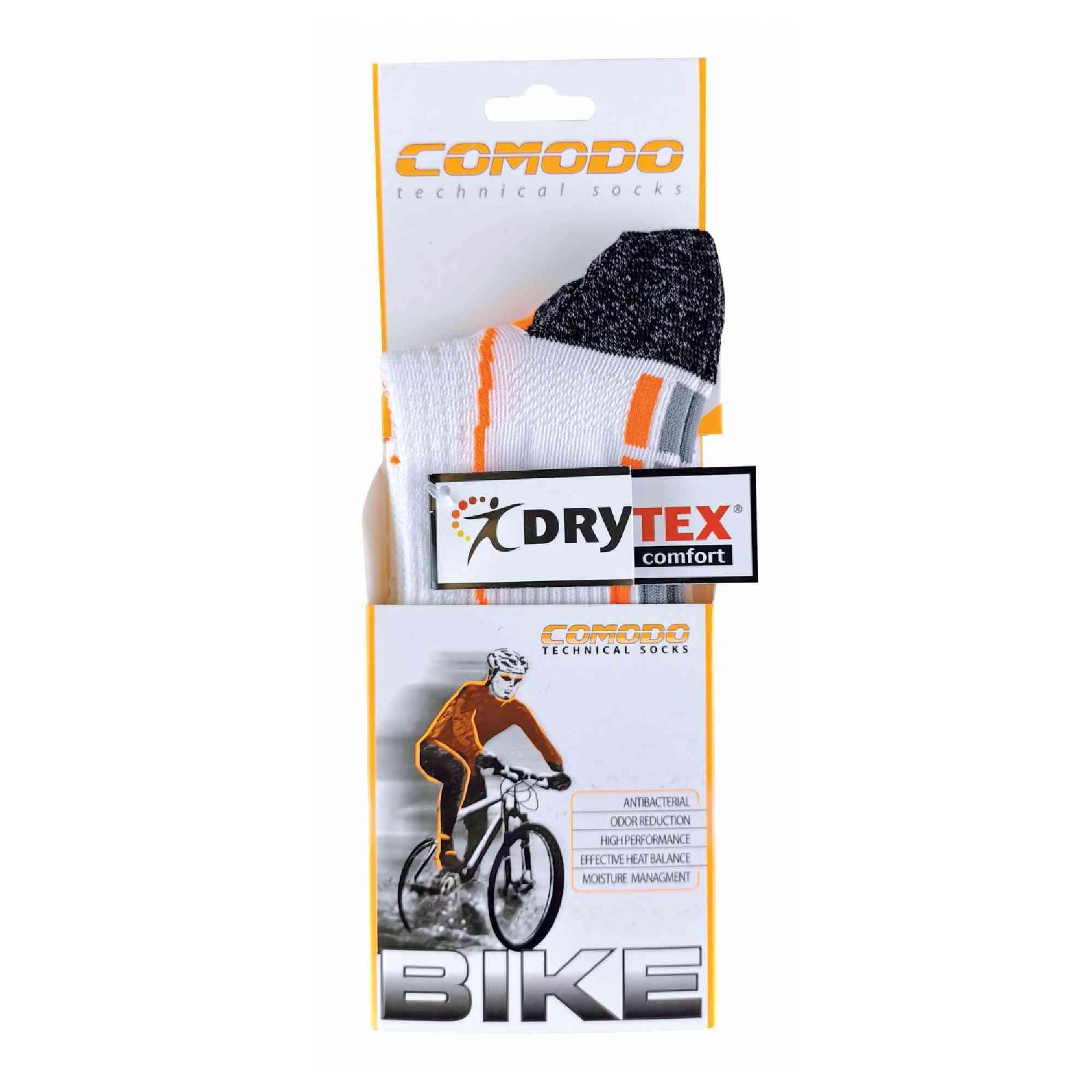 Comodo - Uomo Calzini Ciclismo Quarter Sportivi 2/4