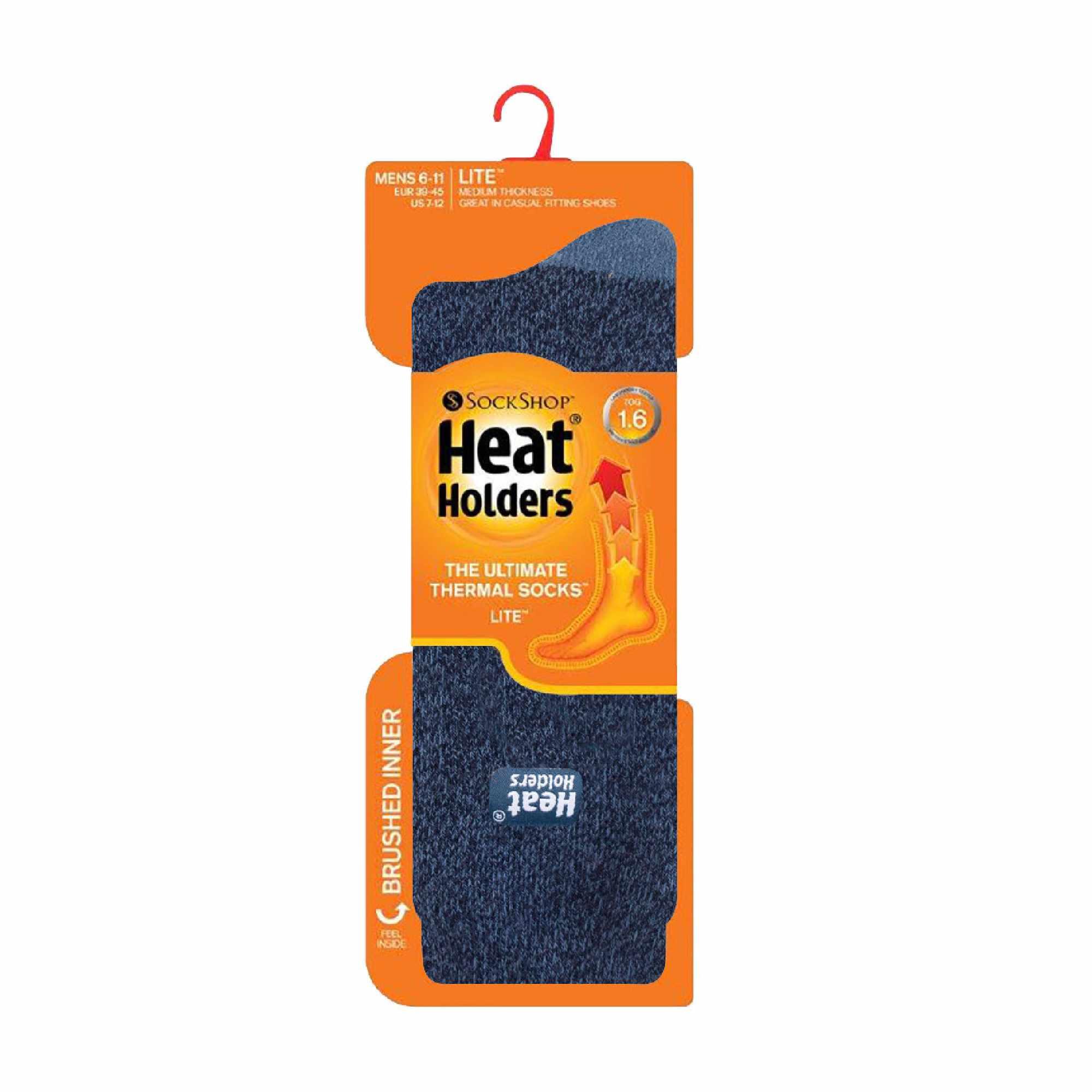 3er Pack Herren Dünne socken für Winter | Warme Socken | Heat Holders Lite 2/7