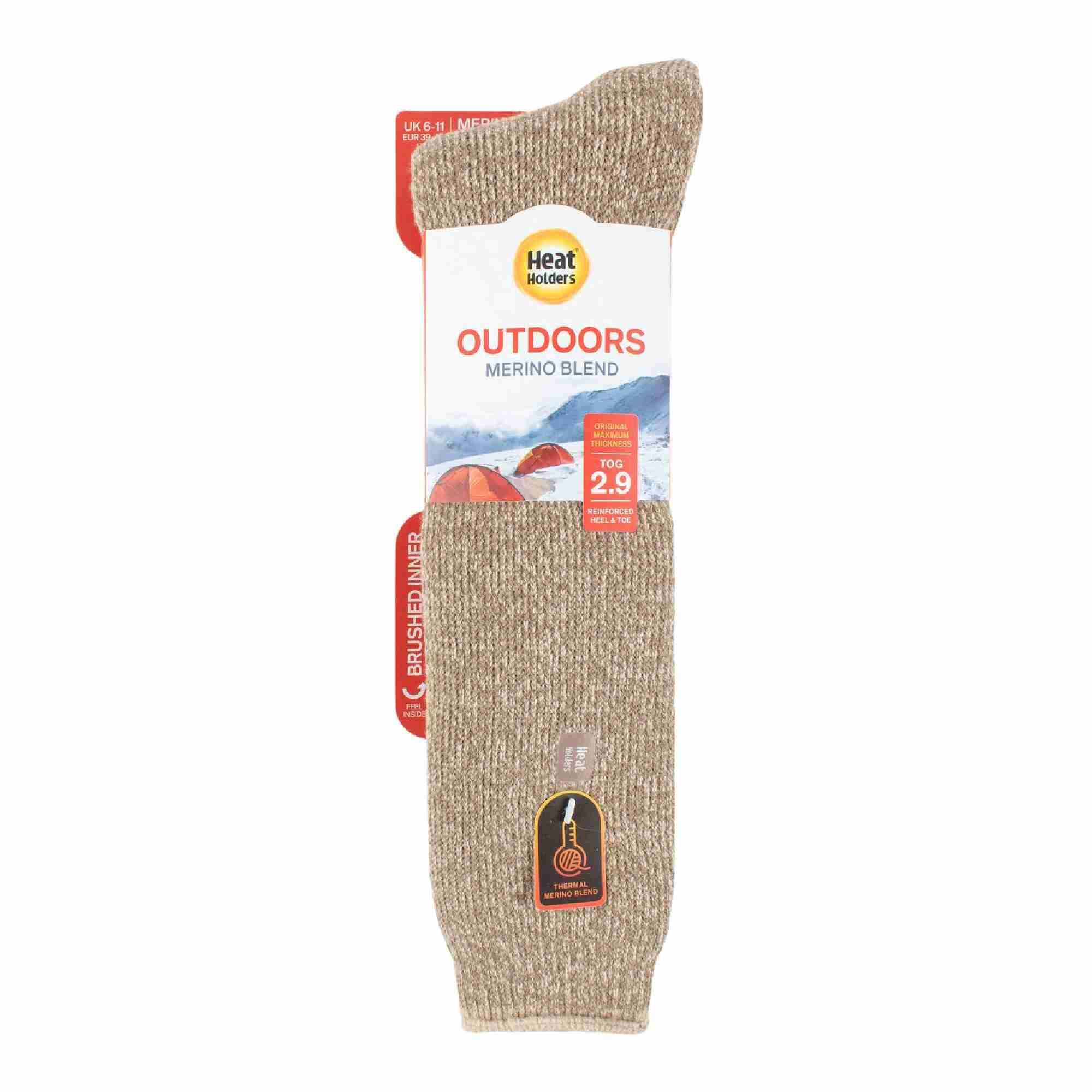 Herren Merinowolle Socken Lang | Heat Holders | Kniestrümpfe für Winter 2/7