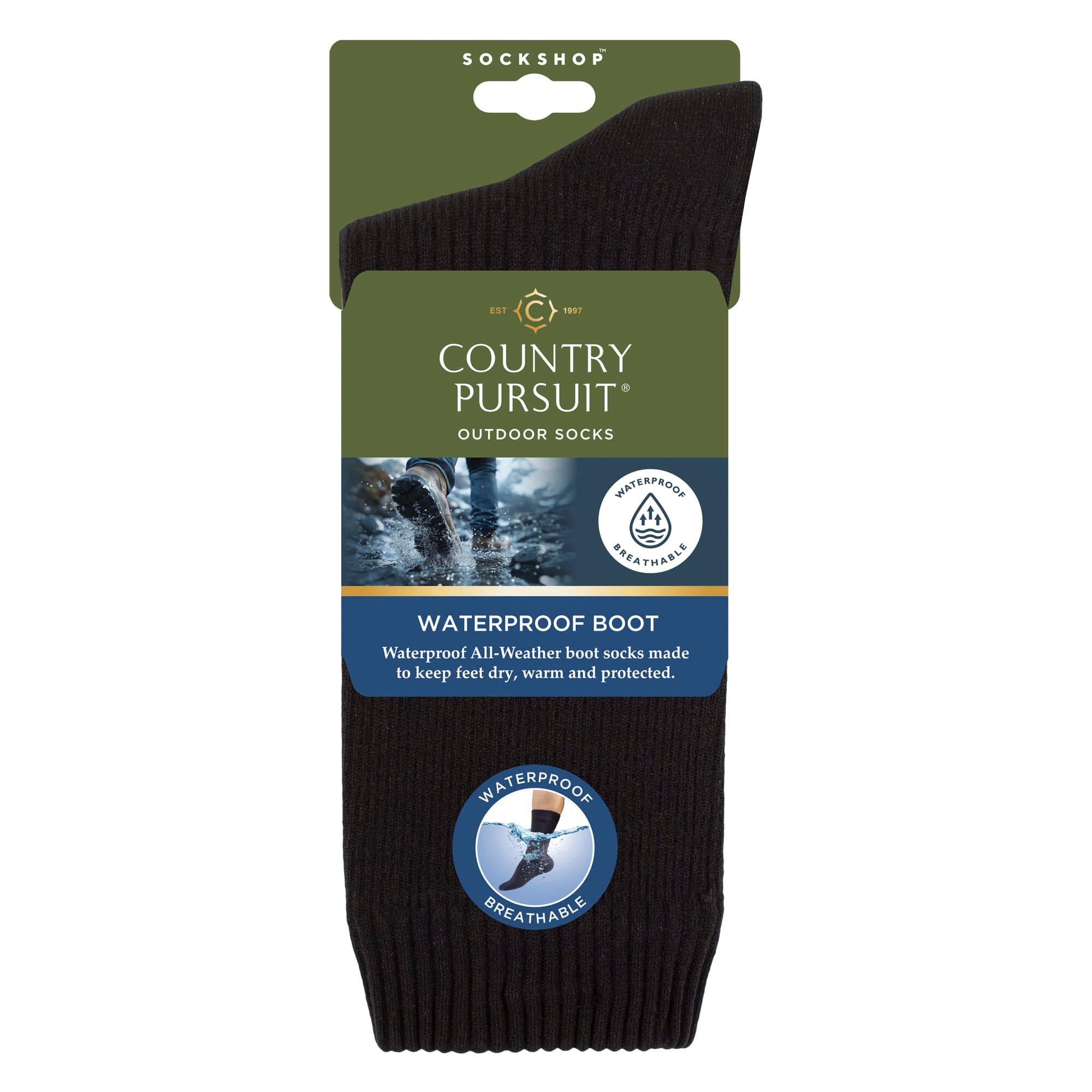 Country Pursuit - Chaussettes Imperméables Homme Femme Respirantes Randonnée 2/4