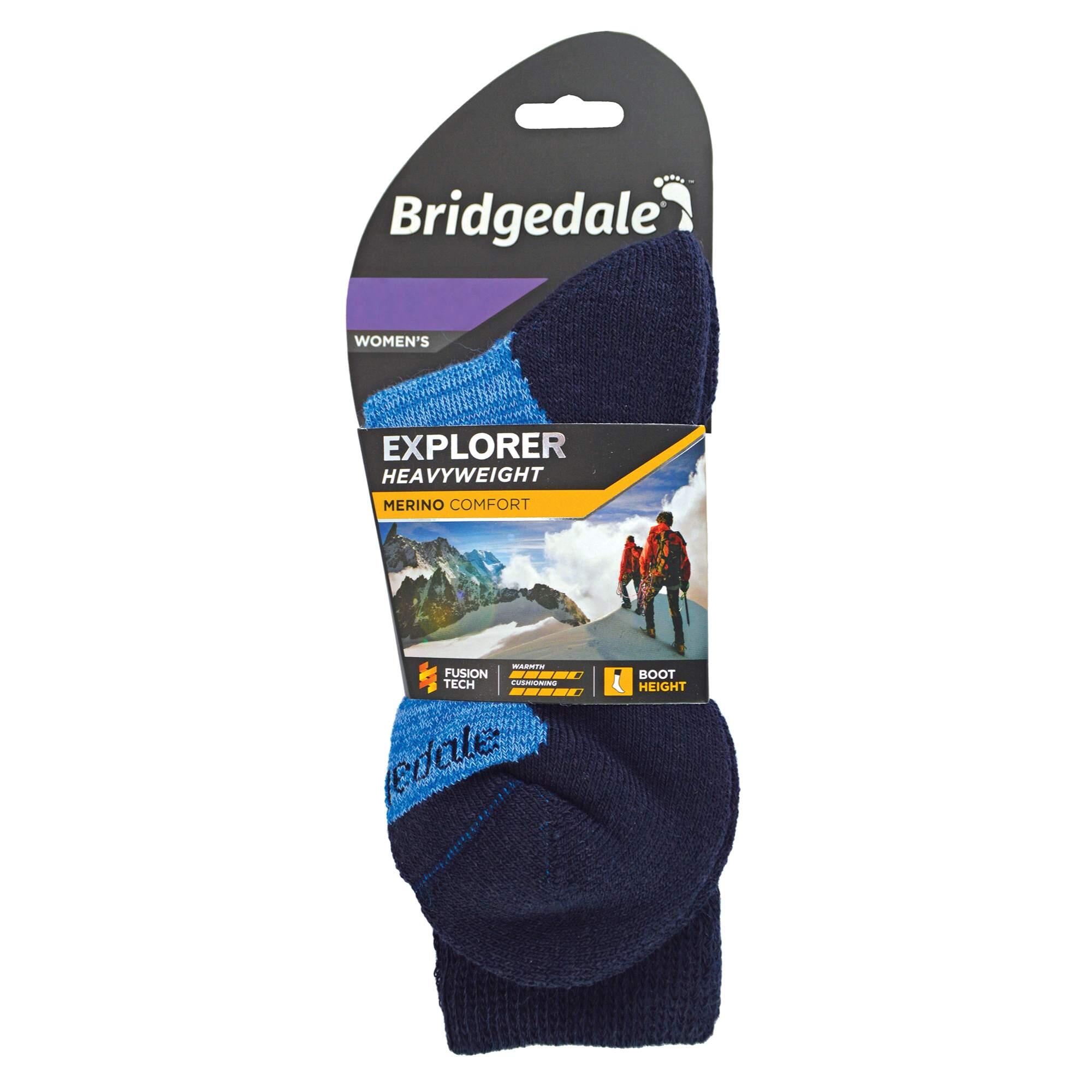 Bridgedale - Chaussettes de bottes rembourrées en laineExplorer pour femmes 2/6