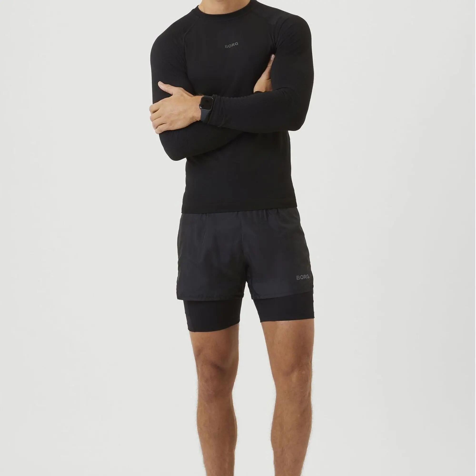Björn Borg - Maglietta da Uomo Top Elegante per l'Inverno 4/6