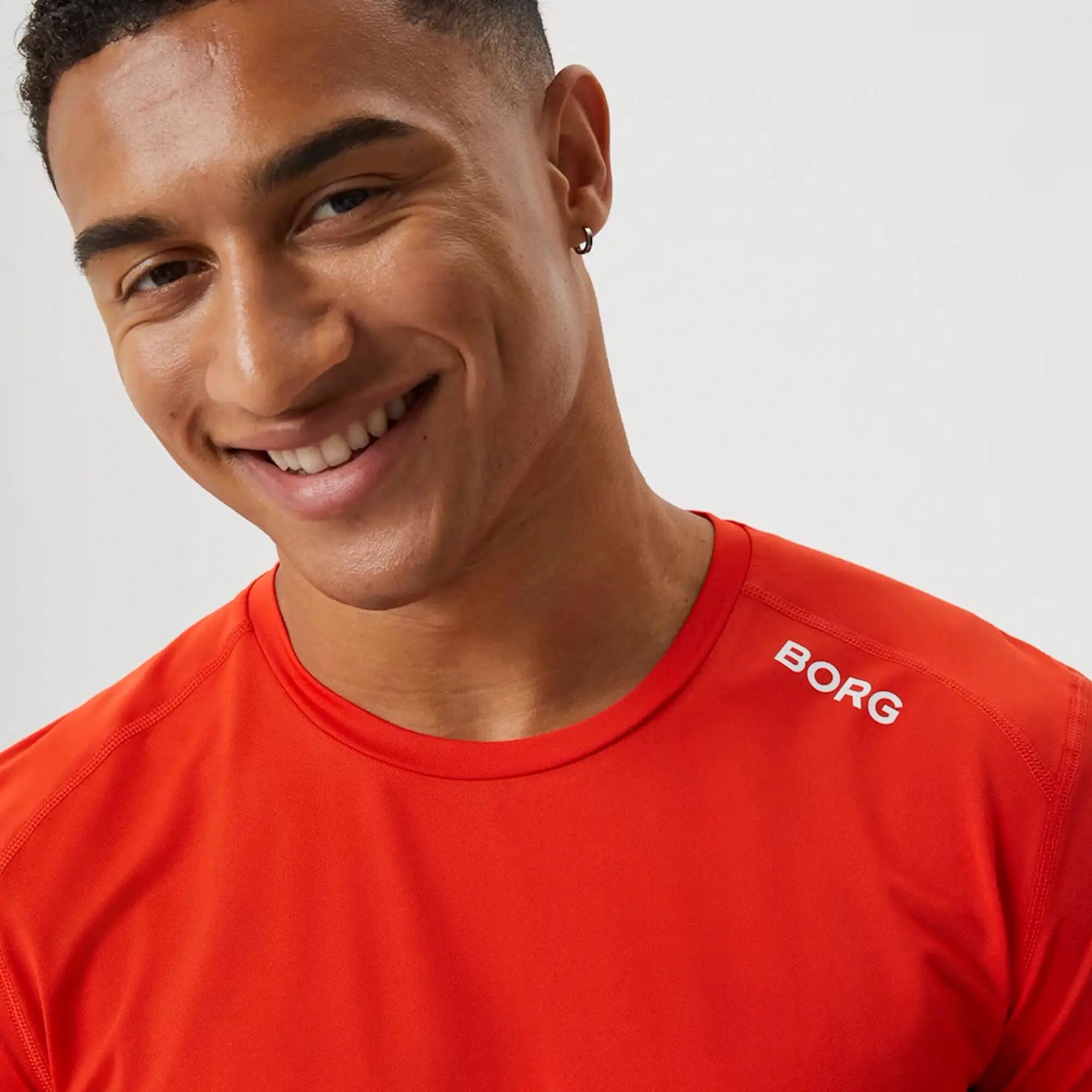 Leichtes sportliches Performance-T-Shirt für Herren 5/6