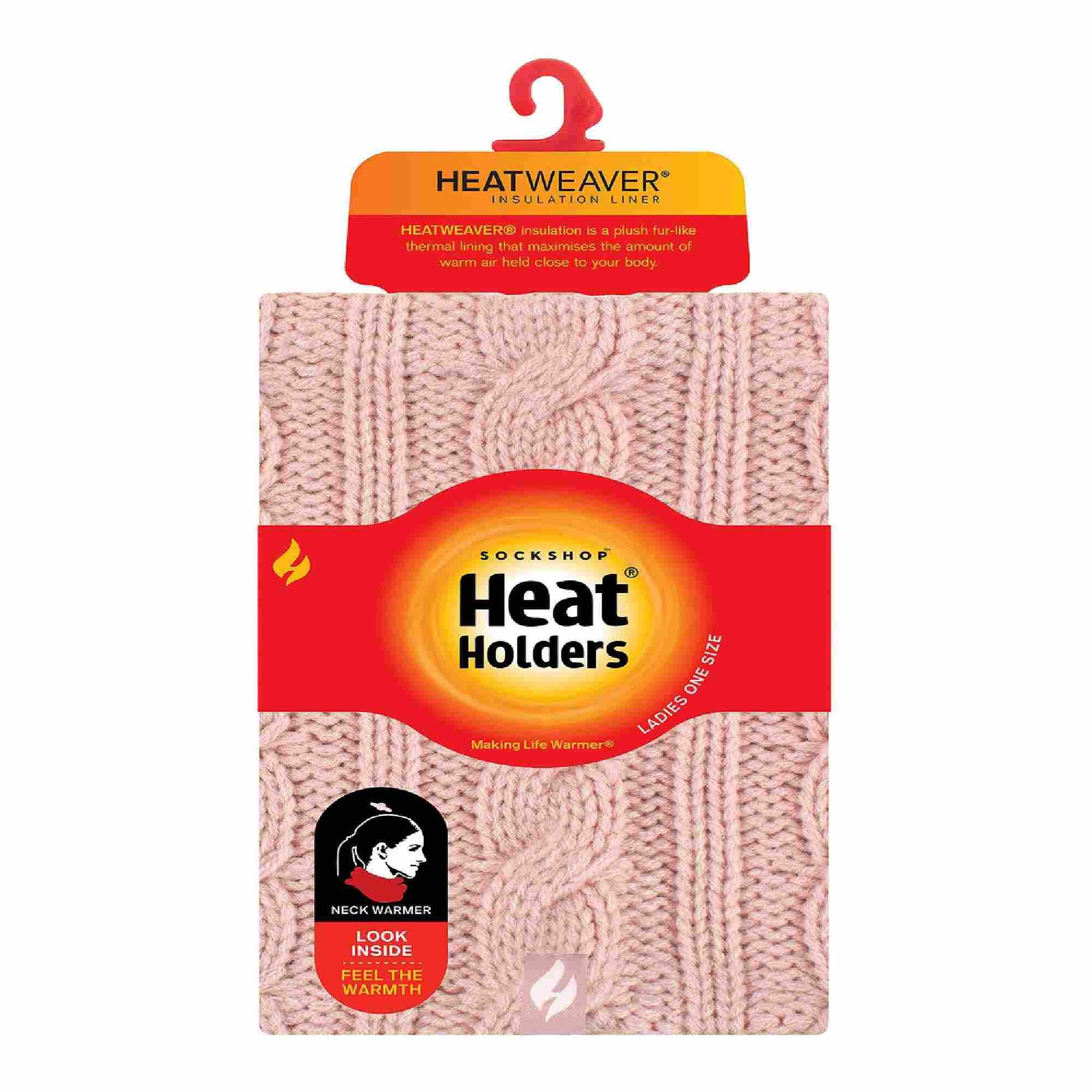 Heat Holders - Damen Nackenwärmer Stricken | Dicke Halswärmer Fleecefutter 2/5