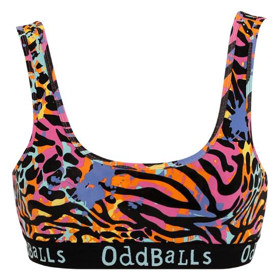 OddBalls - Brassière Femme Coton Colorée | Douce Sans Armature Quotidienne