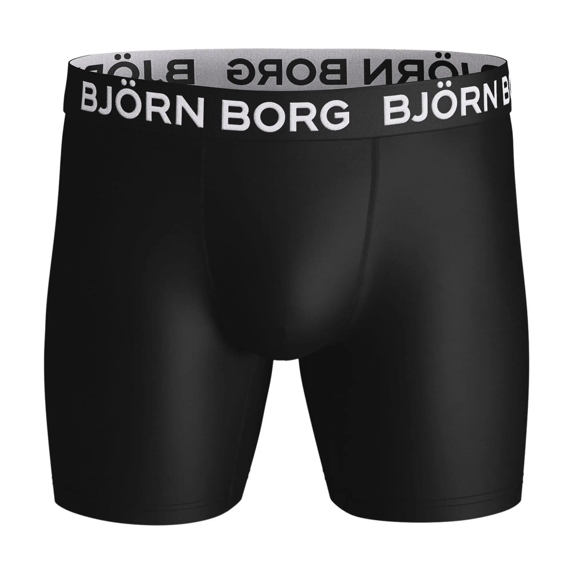 3 Pack Mens Designer Band Sports Performance Boxer Shorts 2/4
