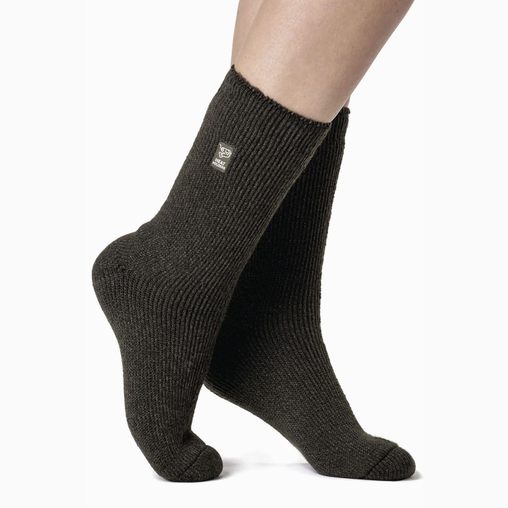 Heat Holders - Herren Lang Angelsocken für Winter | Wander Kniestrümpfe 4/6