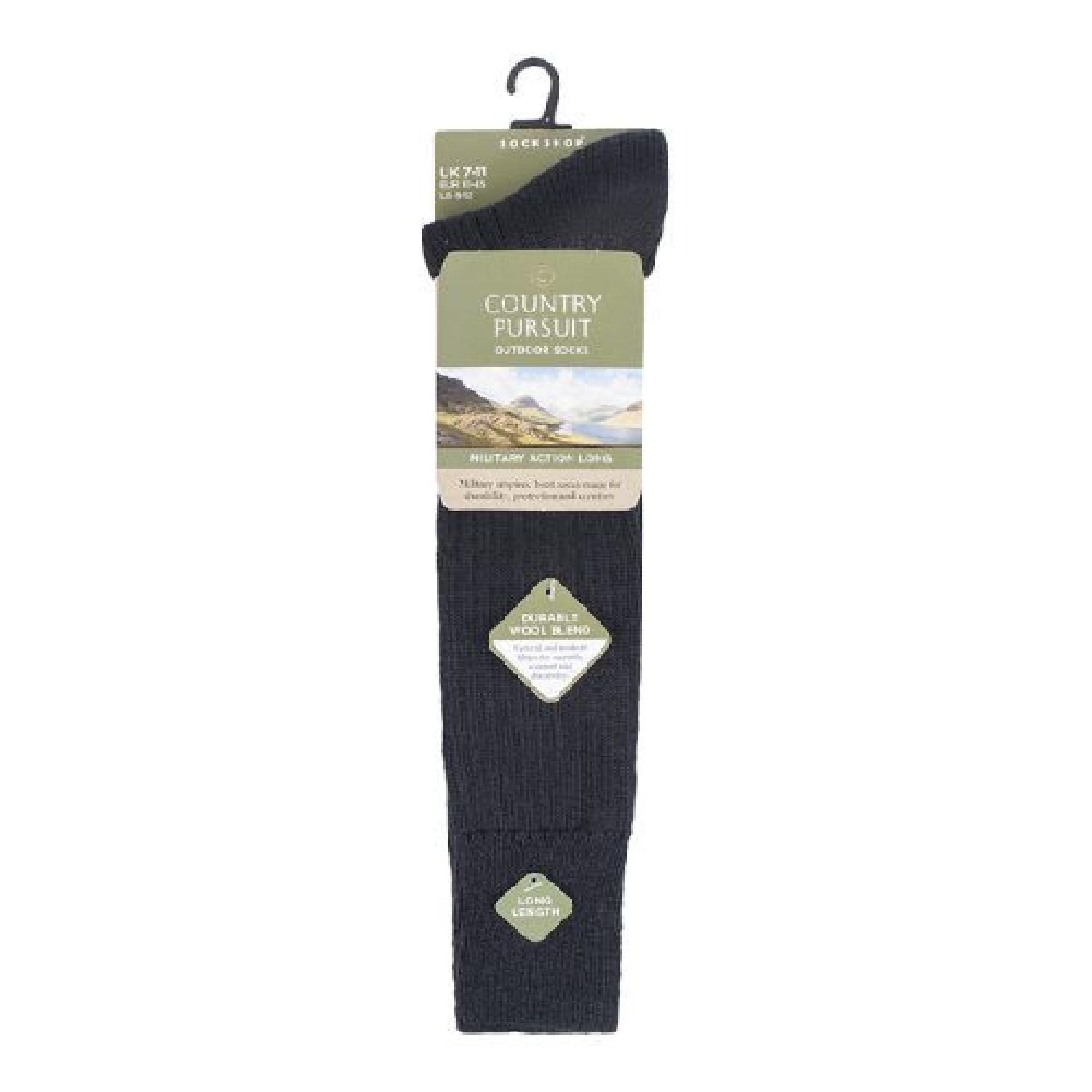Country Pursuit - 1 Paire Homme Hiver Lounges Hautes Chaussettes en Laine 2/4