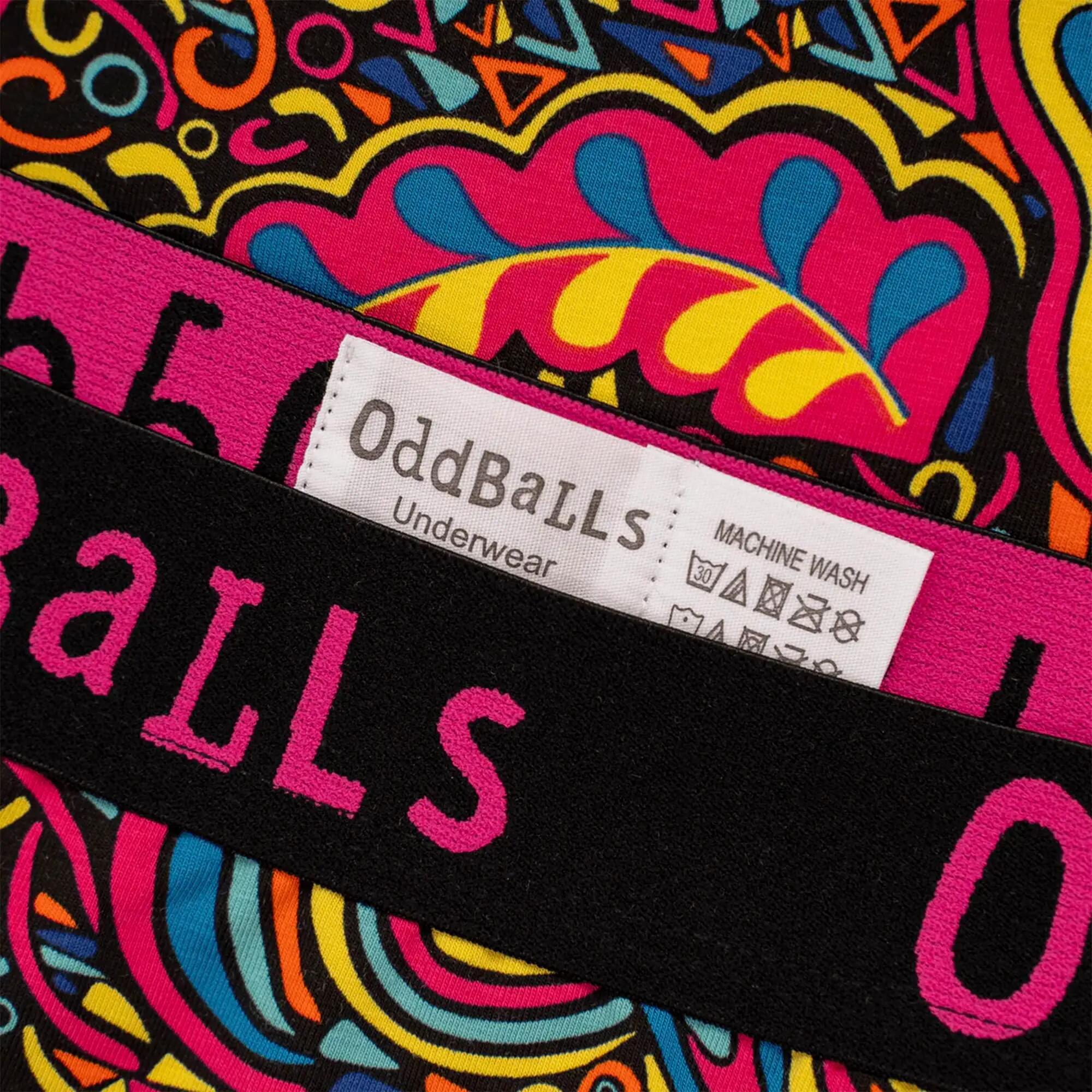 Oddballs - Boxer in Cotone da Uomo - Intimo Quotidiano Morbido e Confortevole 4/4