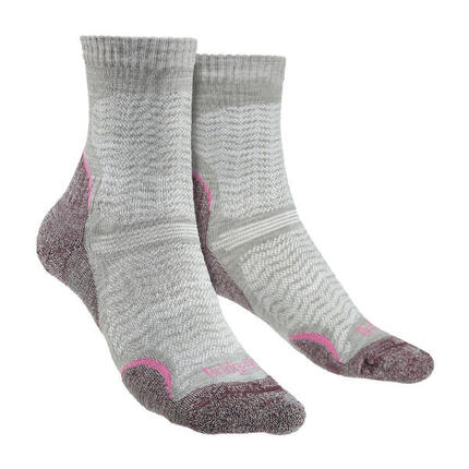Ultralight T2 Merino Performance Wandelsokken Dames wollen sokken Denim