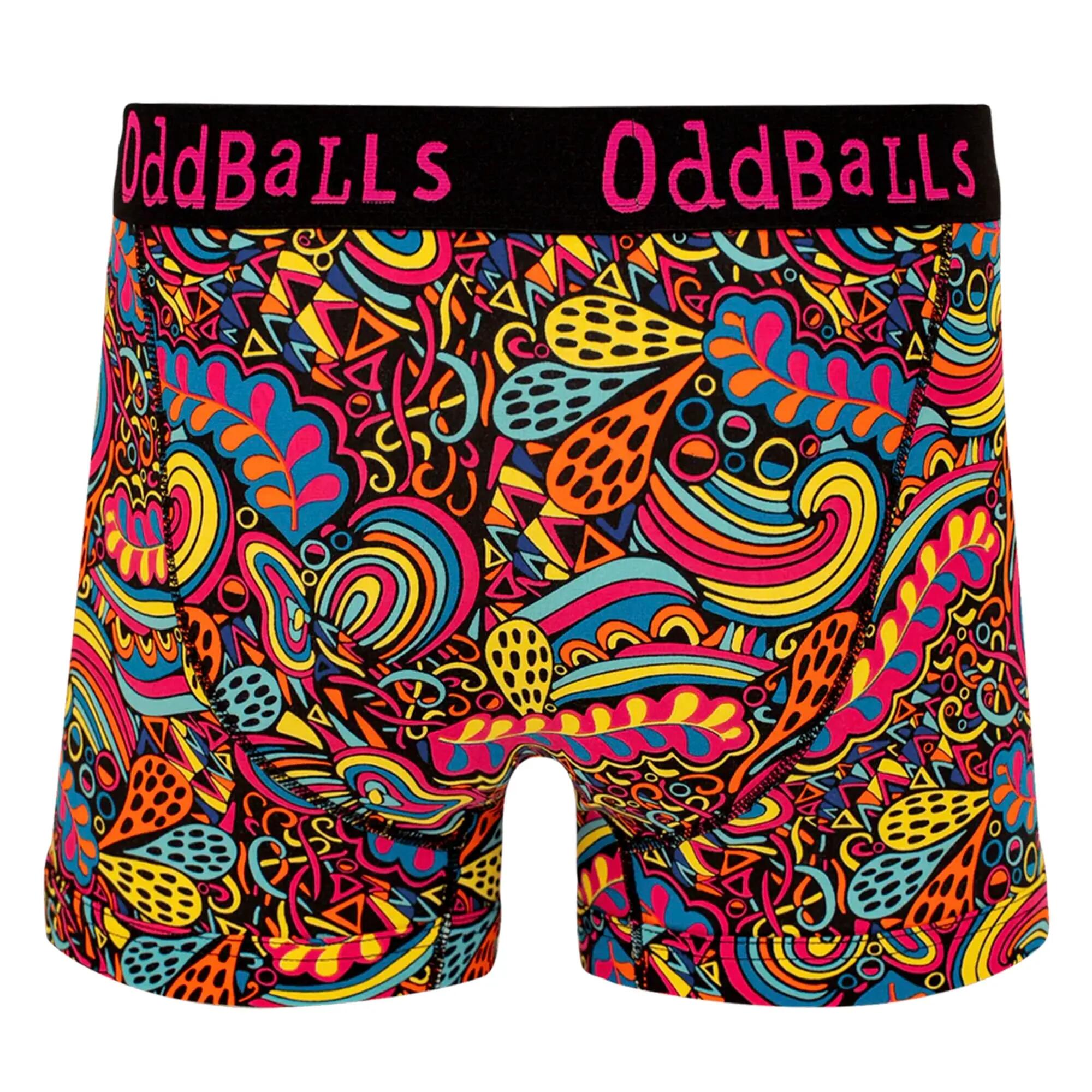 Oddballs - Boxer in Cotone da Uomo - Intimo Quotidiano Morbido e Confortevole 2/4