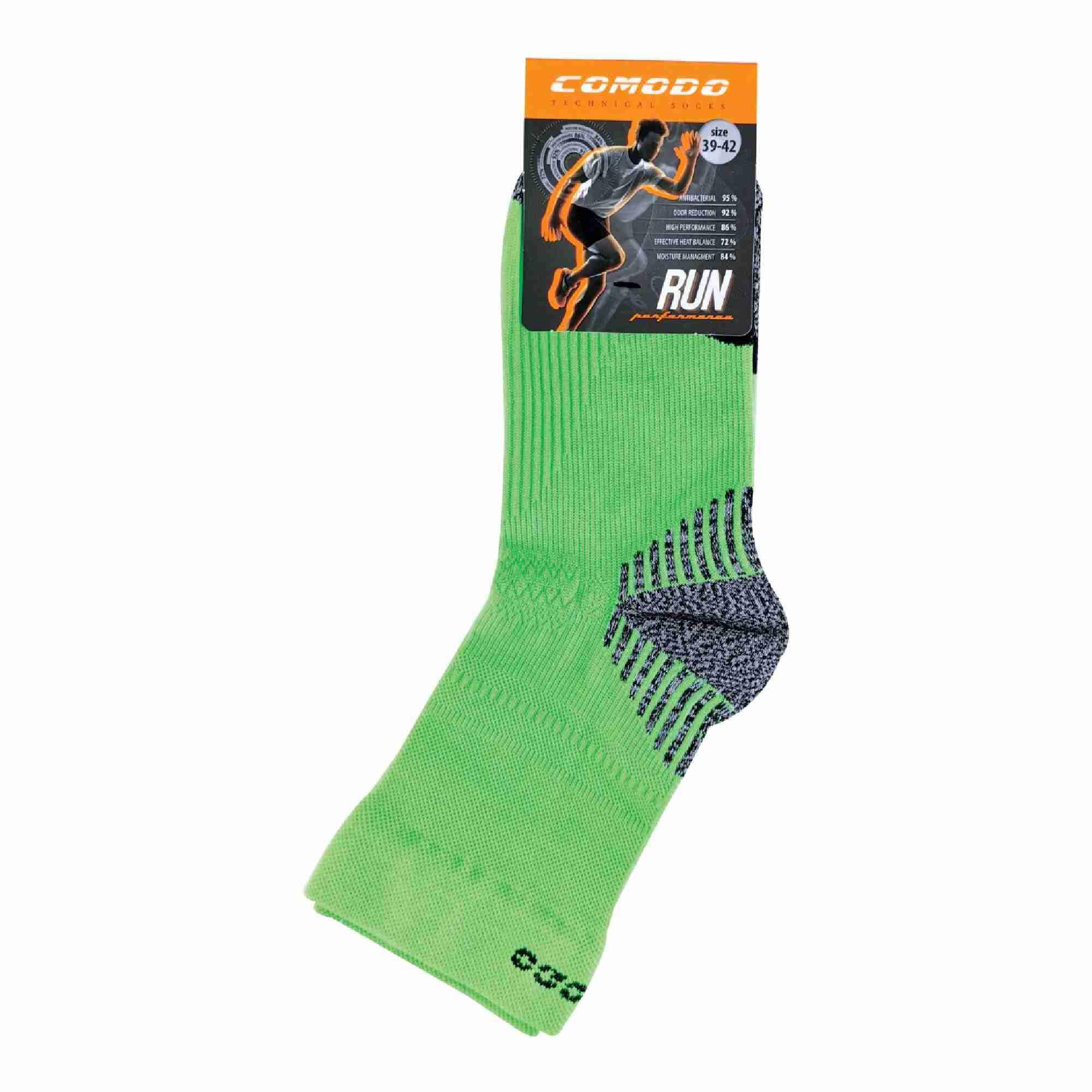 COMODO - Unisex Chaussettes de Contention pour Running Compression pour Sport 2/4