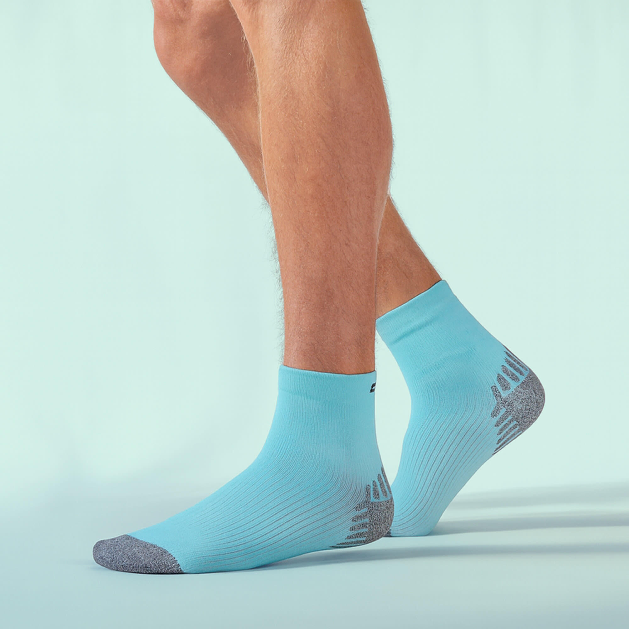 COMODO - Unisex Chaussettes de Contention pour Running Compression pour Sport 3/4