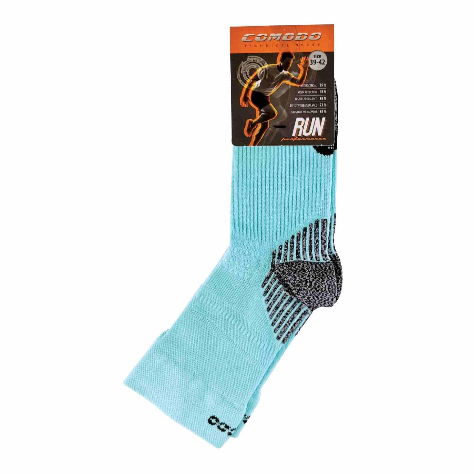 COMODO - Unisex Chaussettes de Contention pour Running Compression pour Sport 2/4