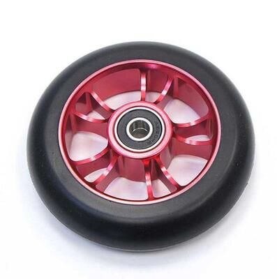 RUOTA BLUNT 10 RAGGI 100 MM - Colore - Nero/Turchese