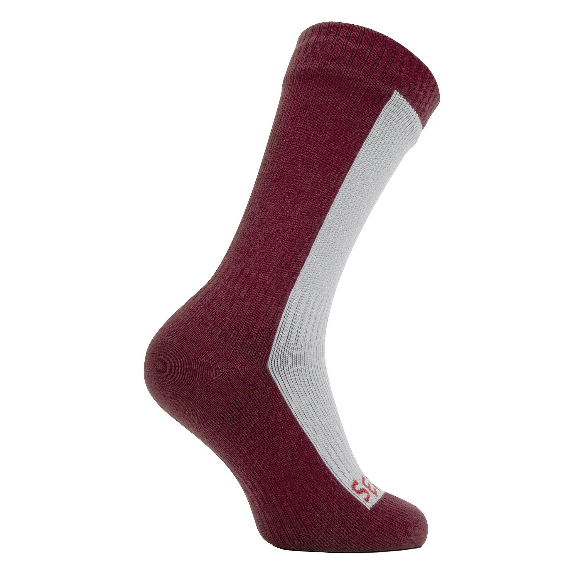 1 Packung Isolierte Wasserdichte Herren Mittelsocken Für Kaltes Wetter 3/4