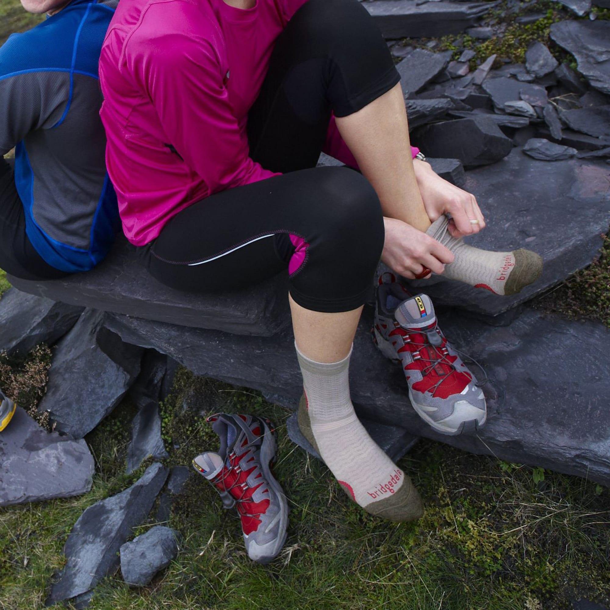 Bridgedale - Calzini da trekking in merino per donna e passeggio 3/6