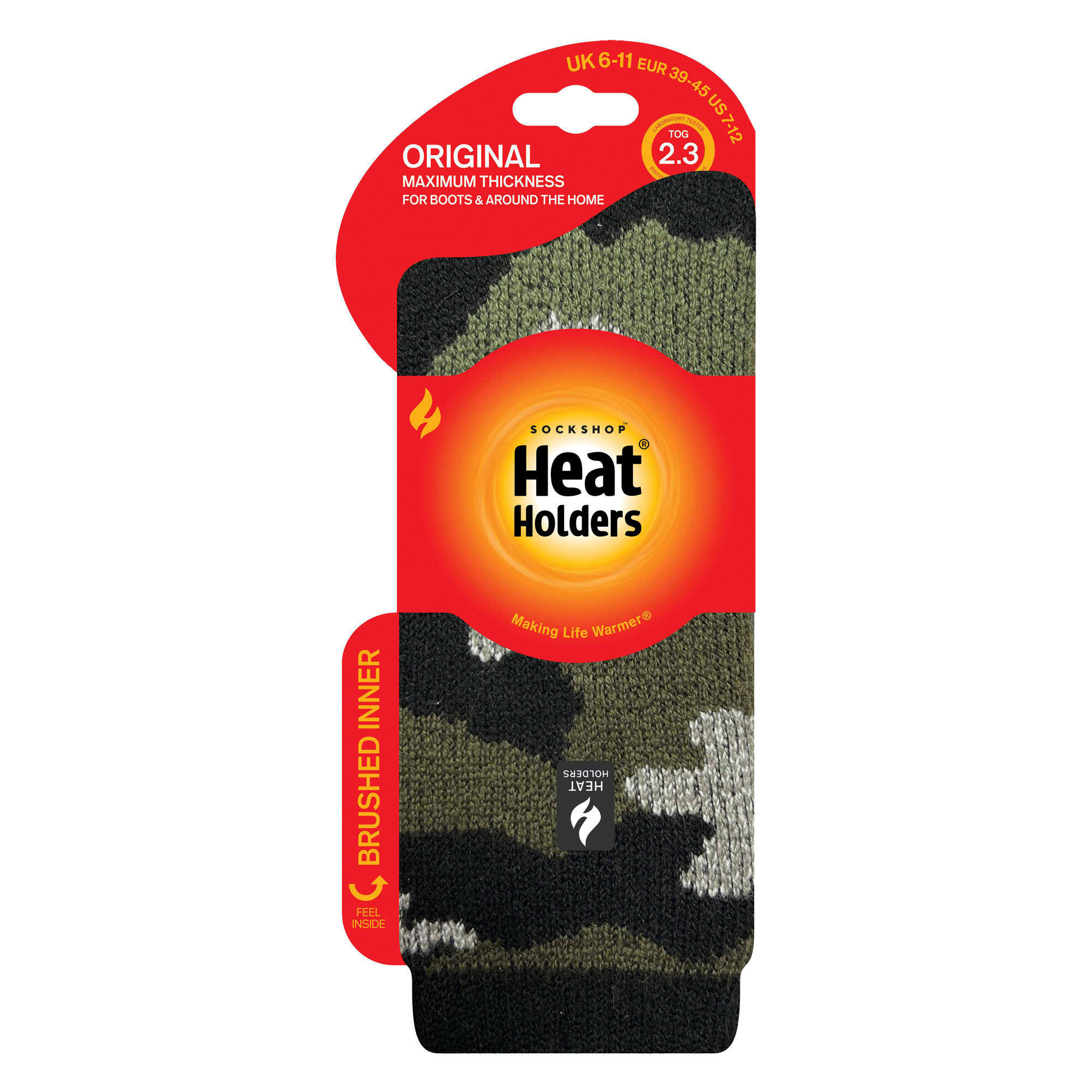 Chaussettes thermiques Jacquard pour hommes pour l'hiver 2/4