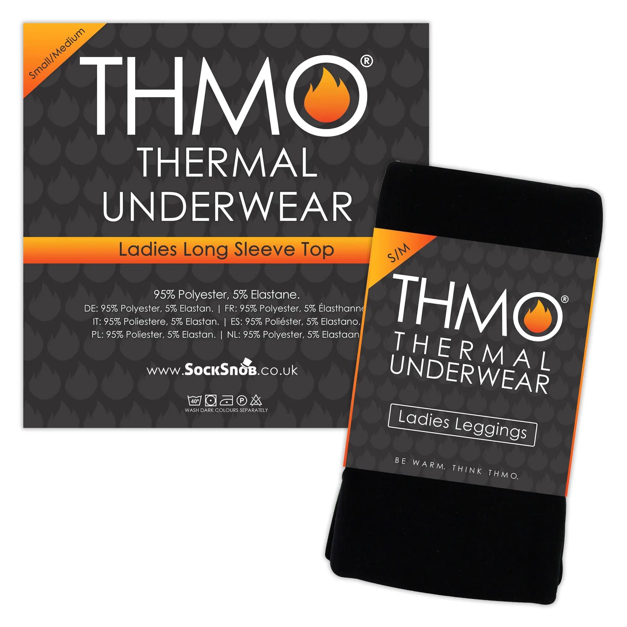 THMO - Set termico donna manica lunga e pantaloni - Inverno caldo 2/4