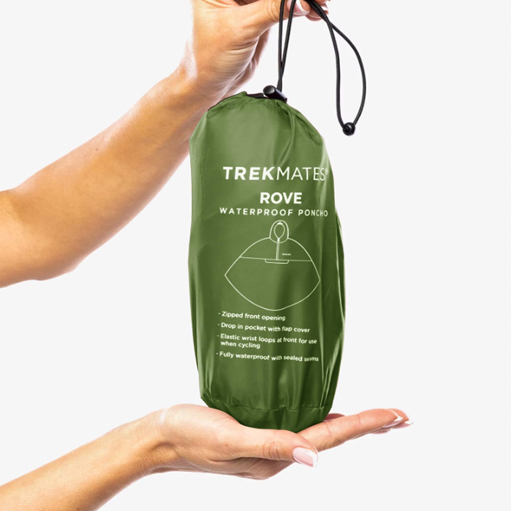 Trekmates - Poncho Impermeabile Rove per Escursionismo Uomo e Donna 2/7