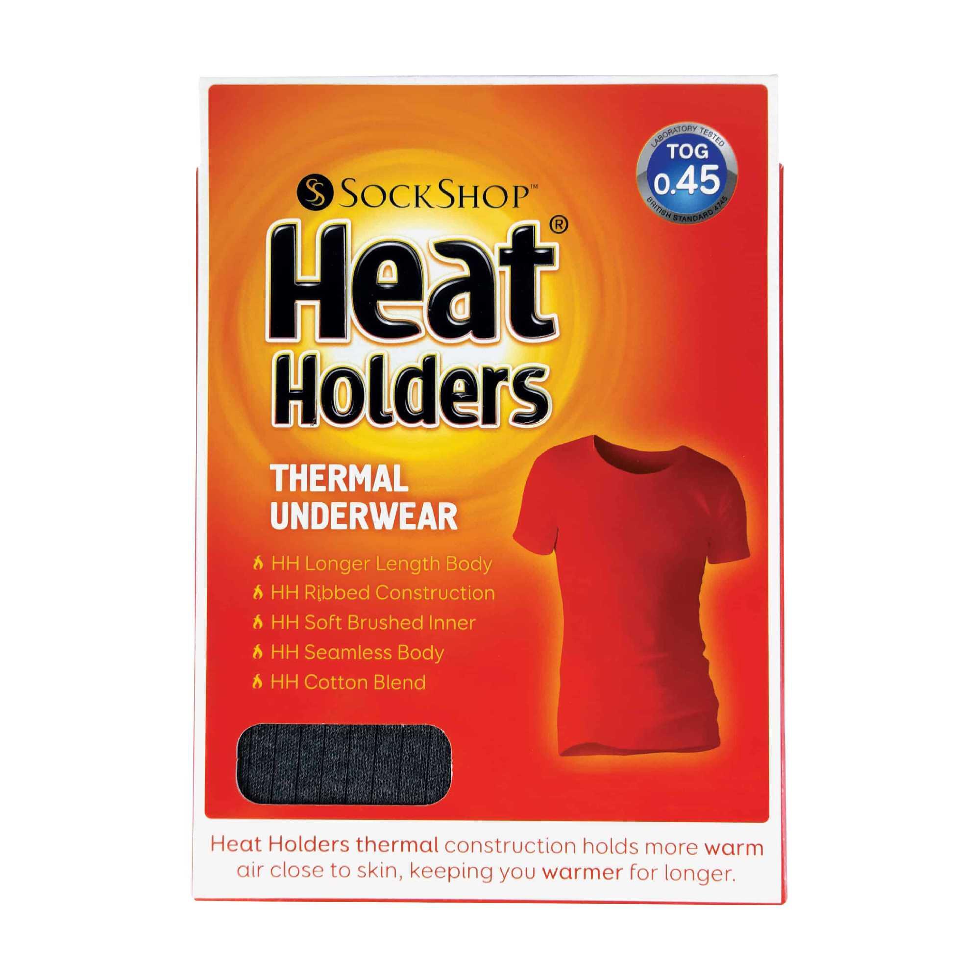 Mens Cotton Thermal Underwear Short Sleeve Top 2/7