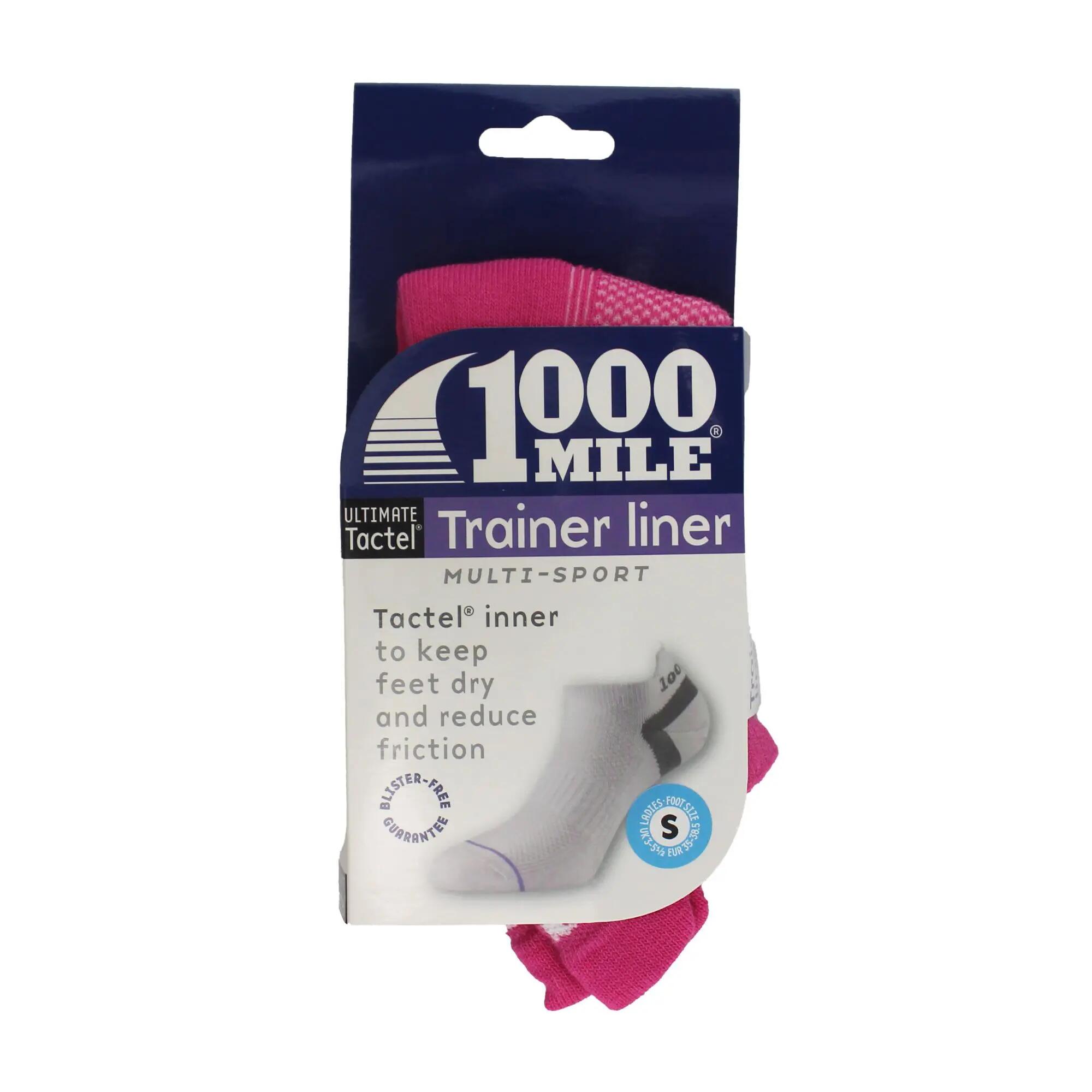 Mens Quarter Running Socks | 1000 Mile | Cotton Socks 2/3