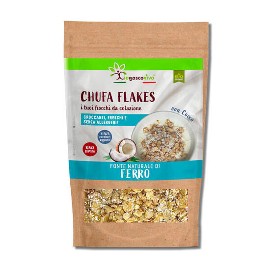 Erdmandel-Kokos-Flocken BIO, glutenfrei - 180 g