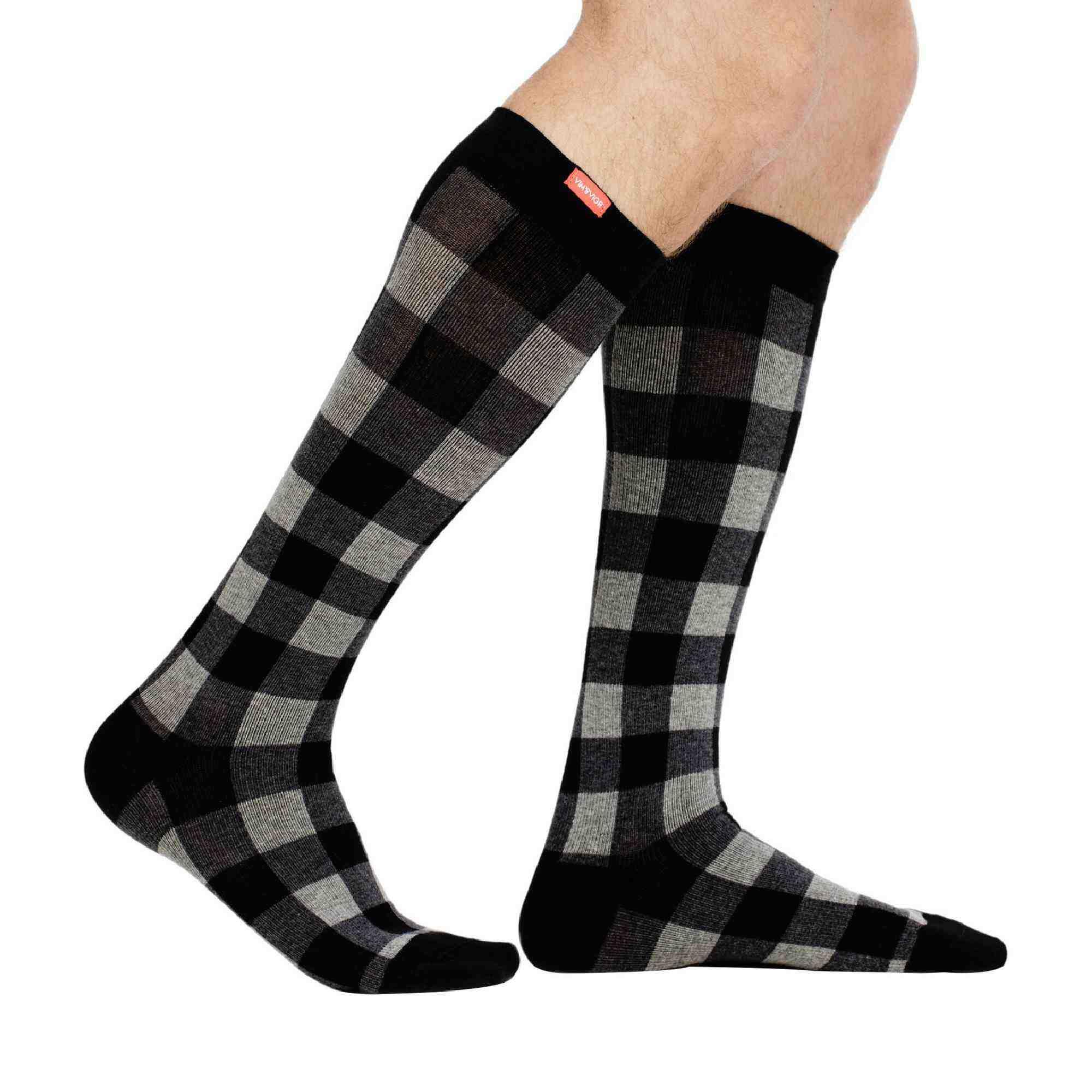 VIM&VIGR - Chaussettes Contention | Coton 15-20 mmhg Chaussettes Compression 2/7