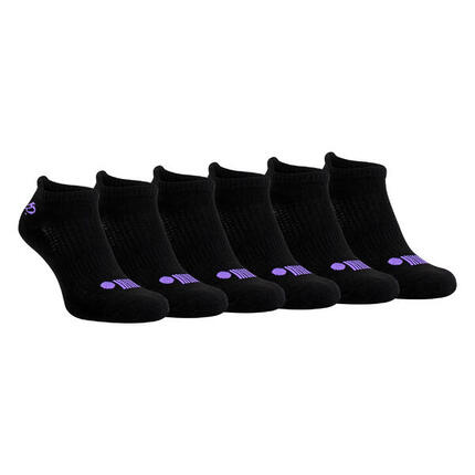 JEEP -6 Paires Femme Basses Courtes Anti Ampoules Chaussettes Sport pour Running