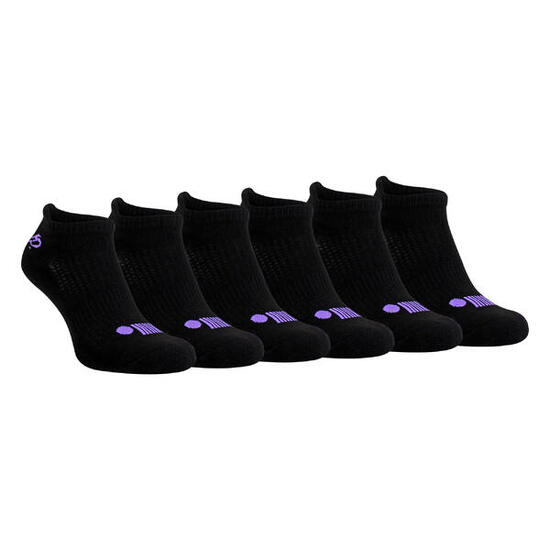 JEEP -6 Paires Femme Basses Courtes Anti Ampoules Chaussettes Sport pour Running