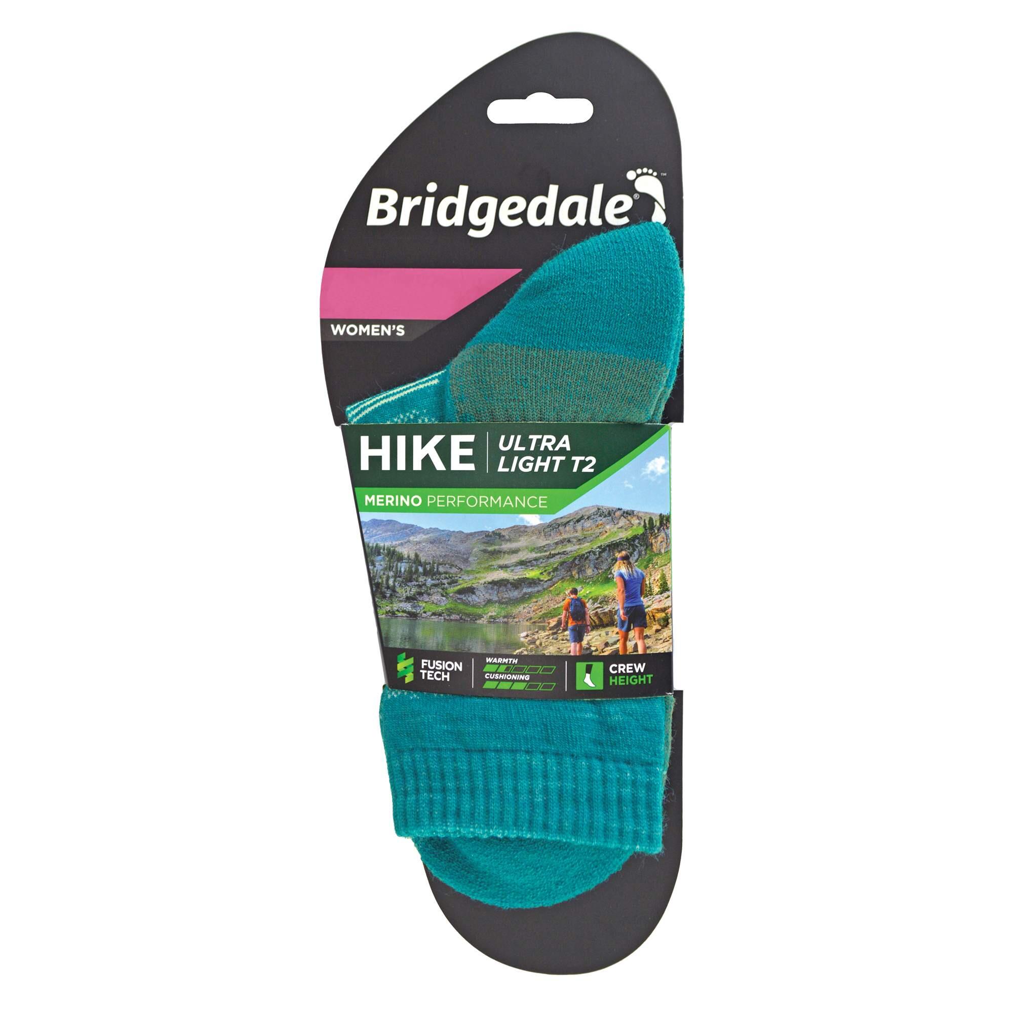 Ultraleichte T2 Merinowolle Performance Crew Socken Für Damen Zum Wandern 2/6